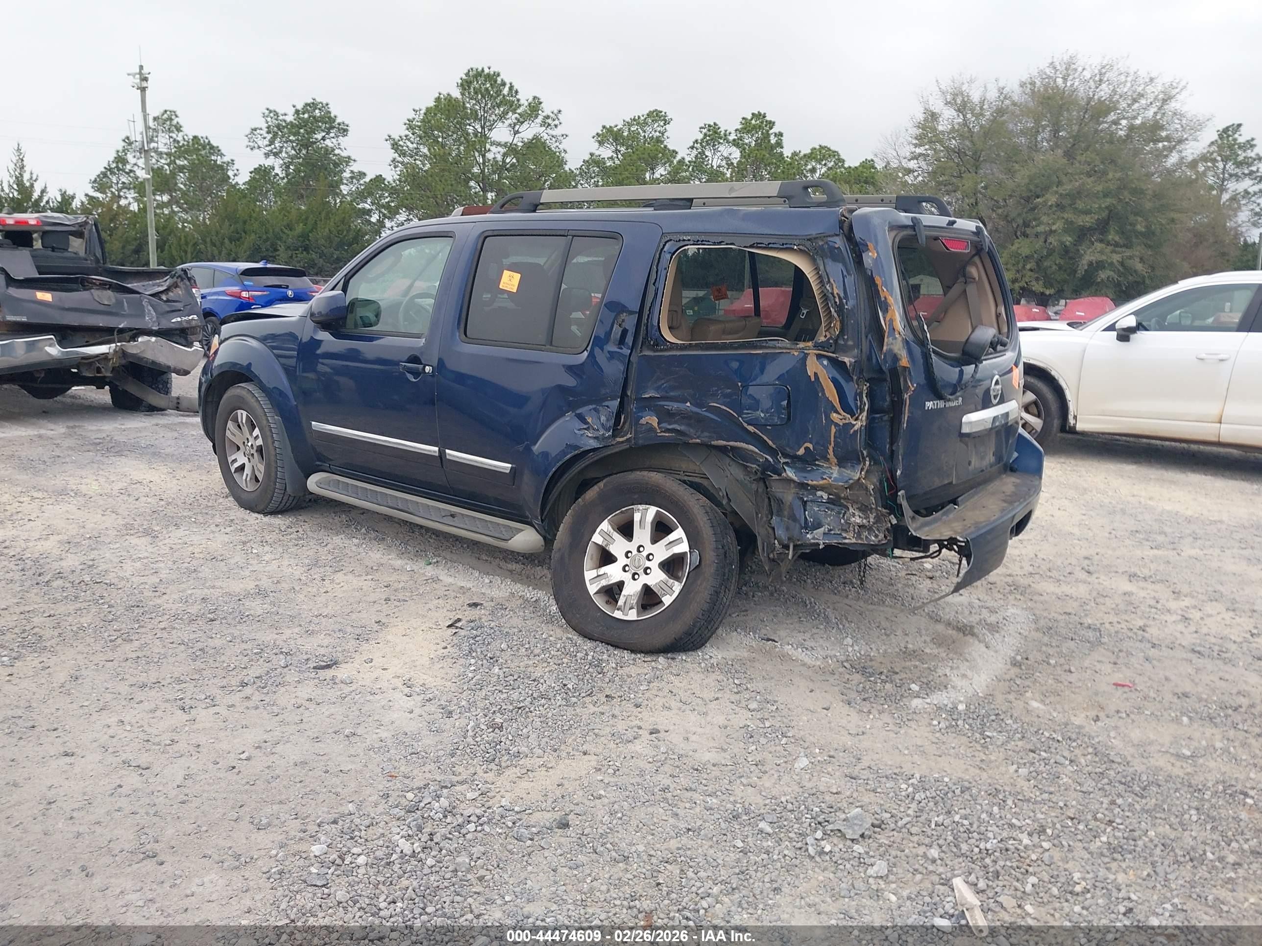 2012 Nissan Pathfinder Silver Blue vin: 5N1AR1NN6CC631242