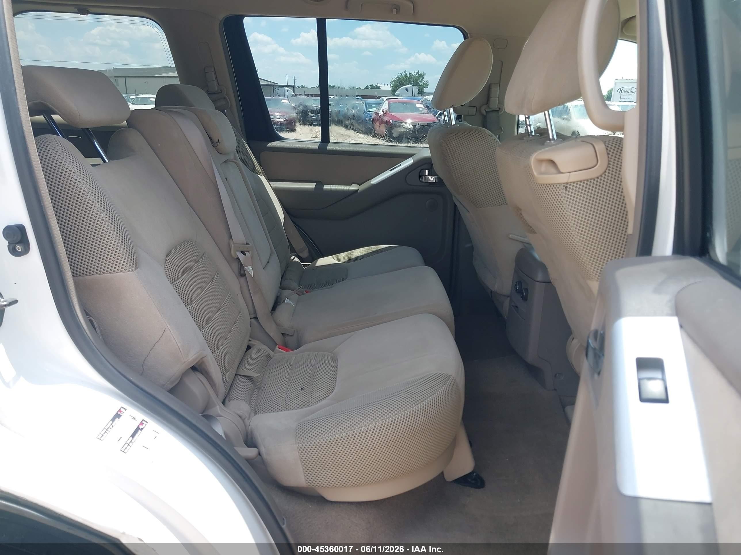 2010 Nissan Pathfinder Se Белый vin: 5N1AR1NN7AC603267