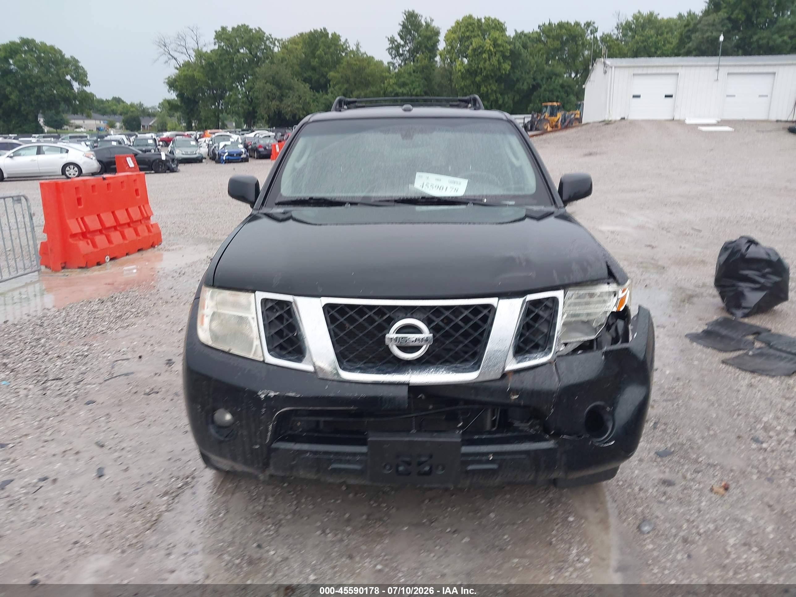 2010 Nissan Pathfinder Se Black vin: 5N1AR1NN7AC604032