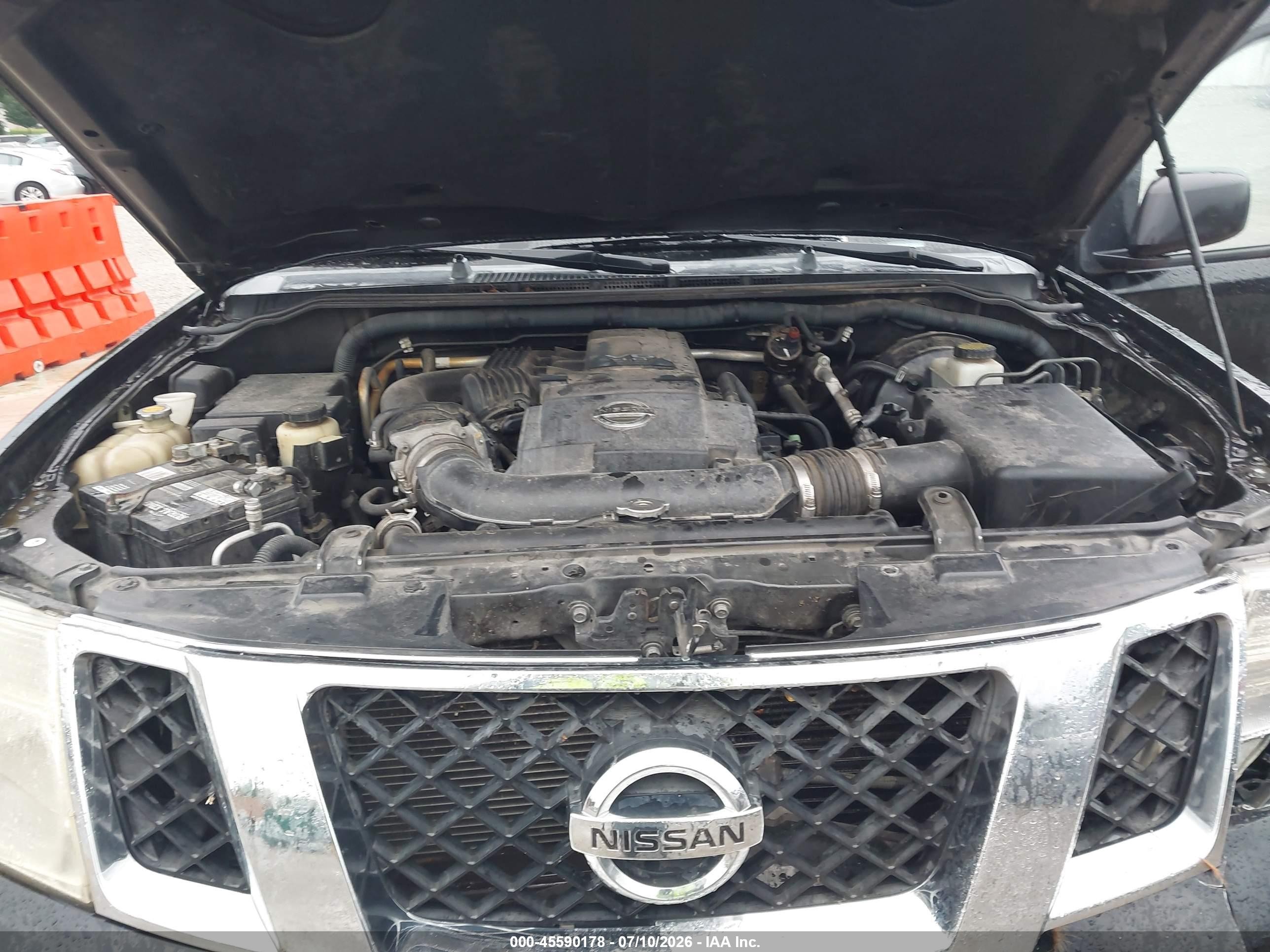 2010 Nissan Pathfinder Se Black vin: 5N1AR1NN7AC604032