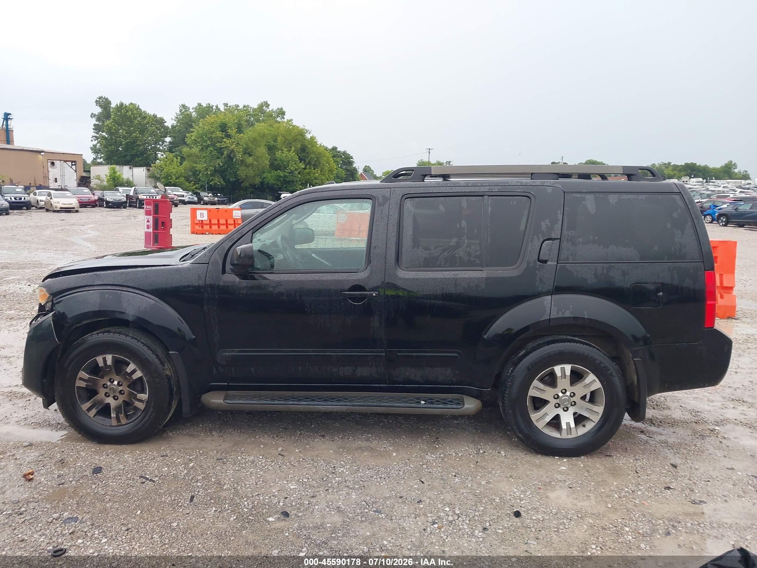 2010 Nissan Pathfinder Se Black vin: 5N1AR1NN7AC604032