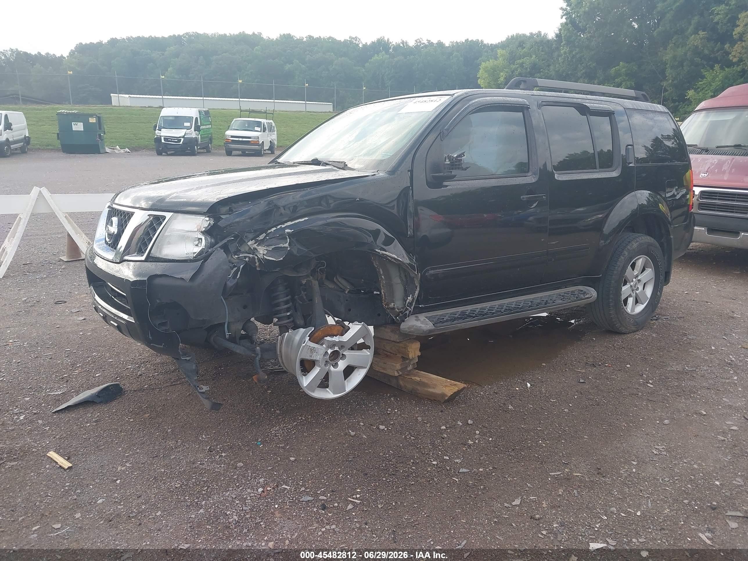 2010 Nissan Pathfinder Se Black vin: 5N1AR1NN7AC608498