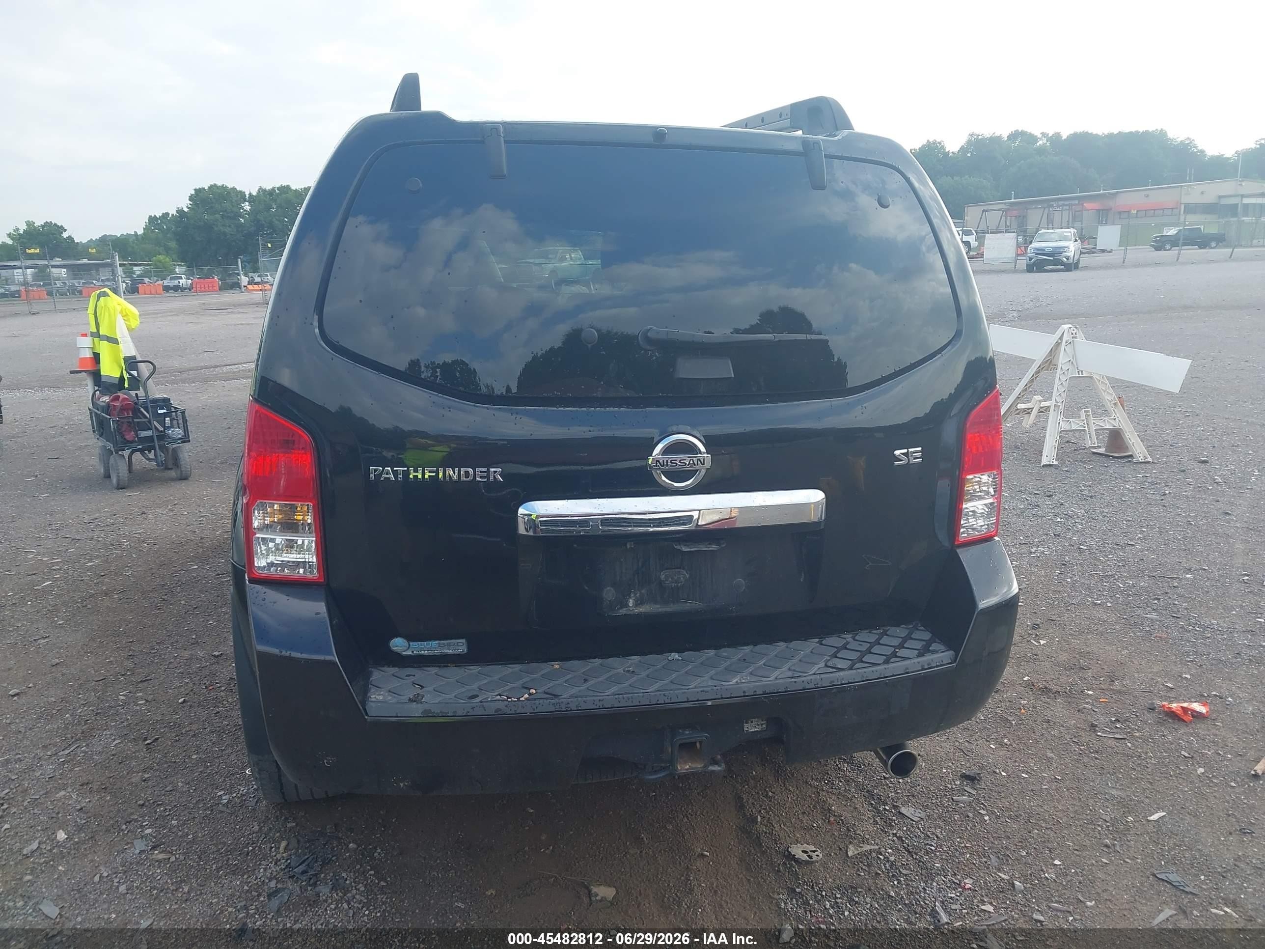 2010 Nissan Pathfinder Se Black vin: 5N1AR1NN7AC608498