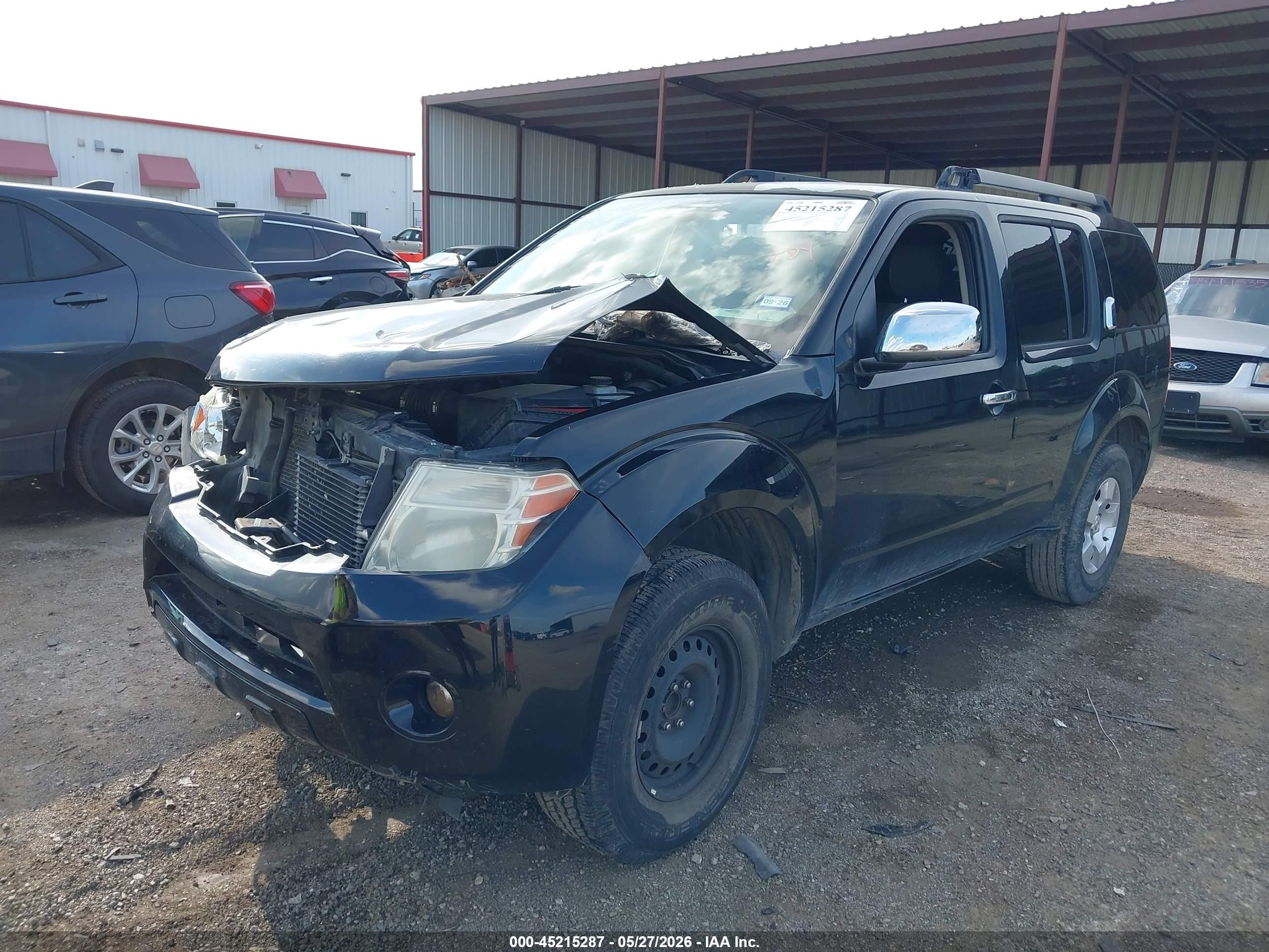 2011 Nissan Pathfinder S Black vin: 5N1AR1NN7BC601519