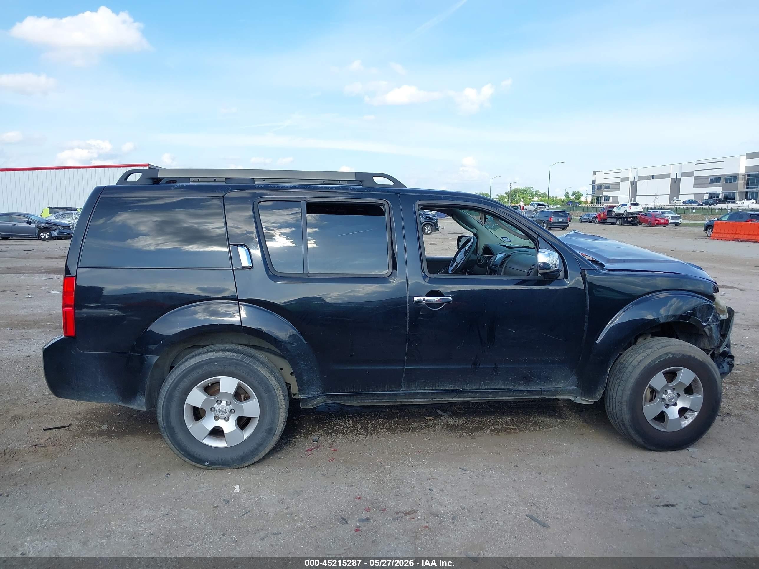 2011 Nissan Pathfinder S Black vin: 5N1AR1NN7BC601519
