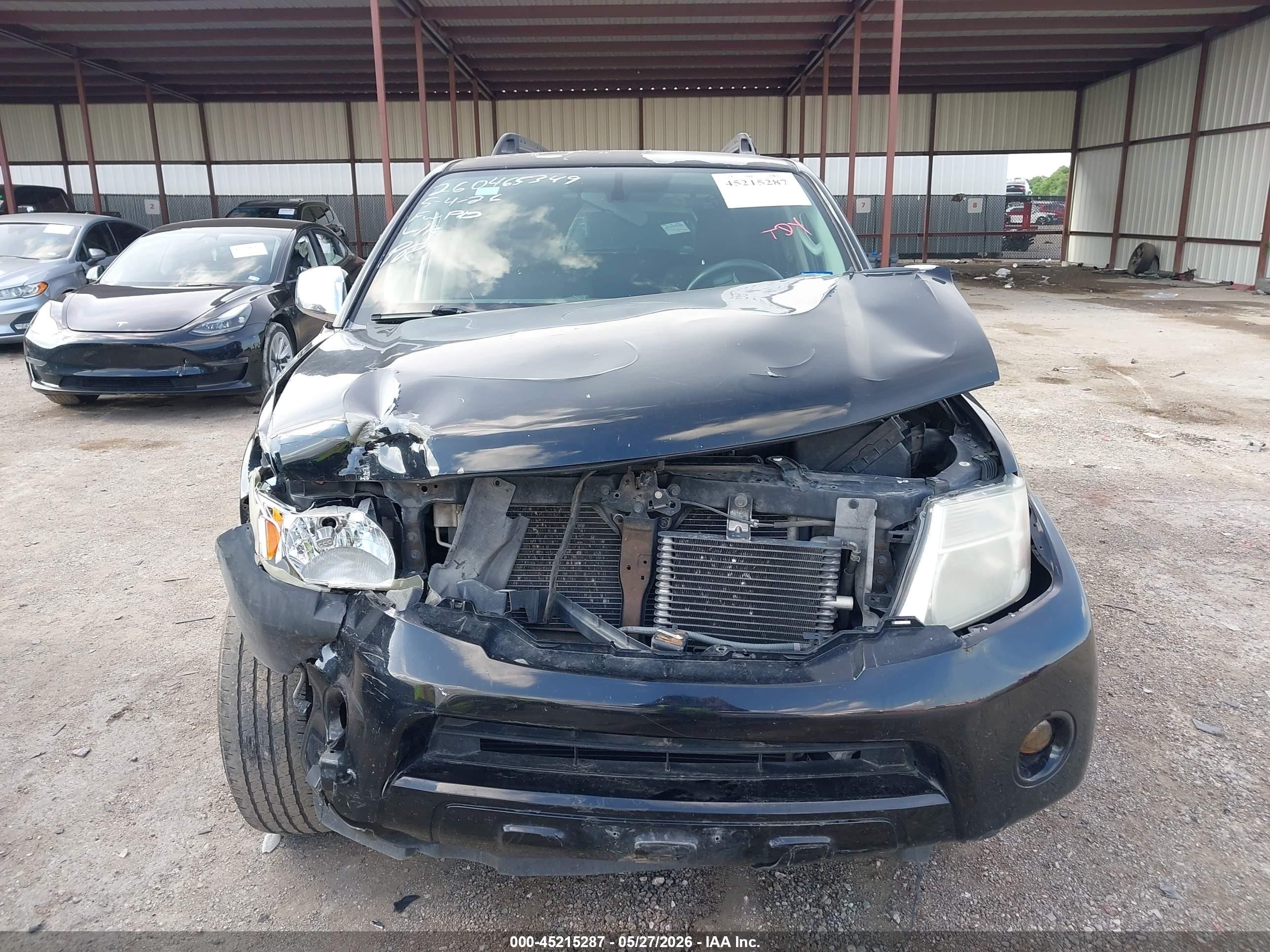 2011 Nissan Pathfinder S Black vin: 5N1AR1NN7BC601519