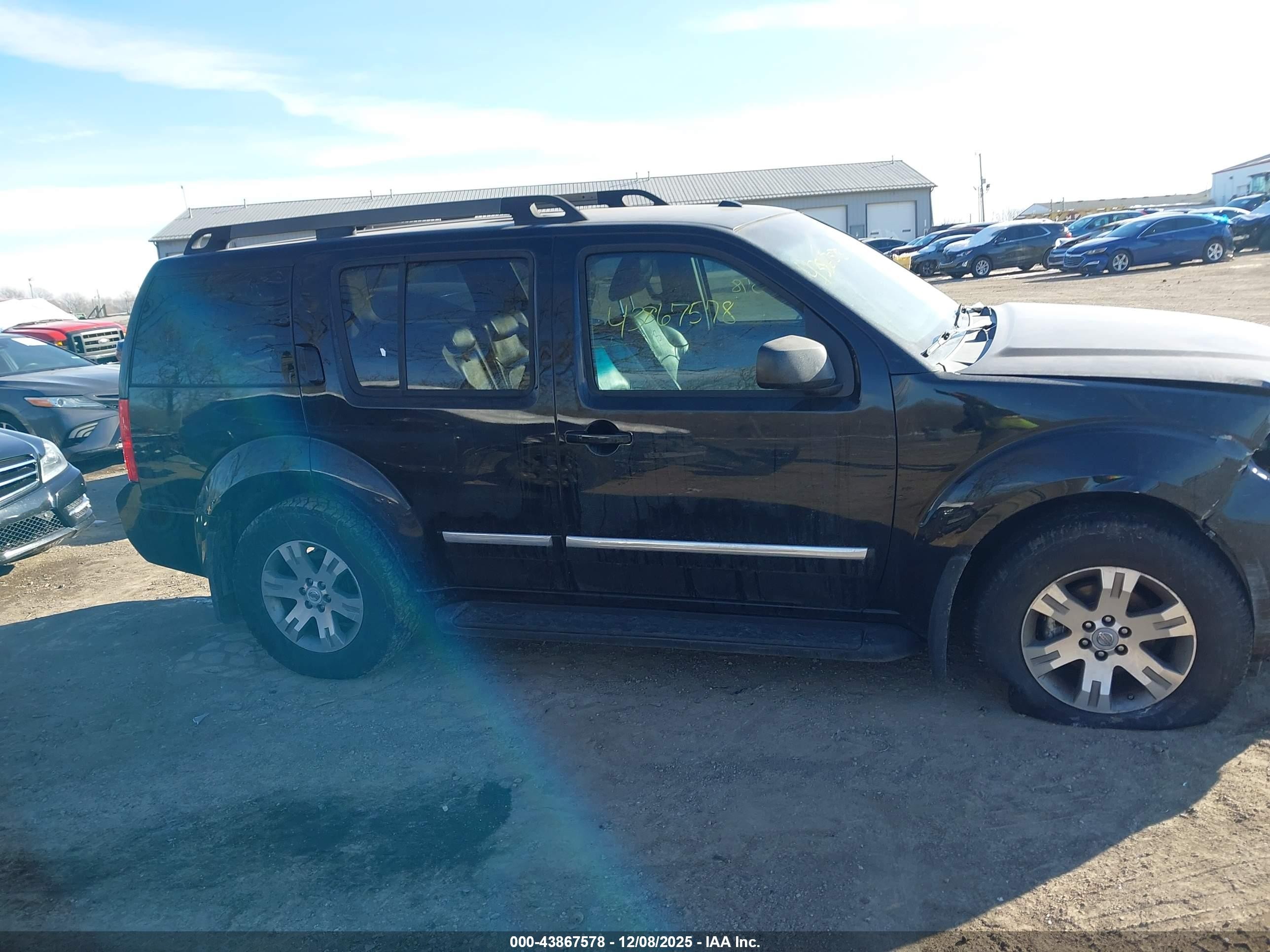 2011 Nissan Pathfinder Silver Black vin: 5N1AR1NN7BC607031