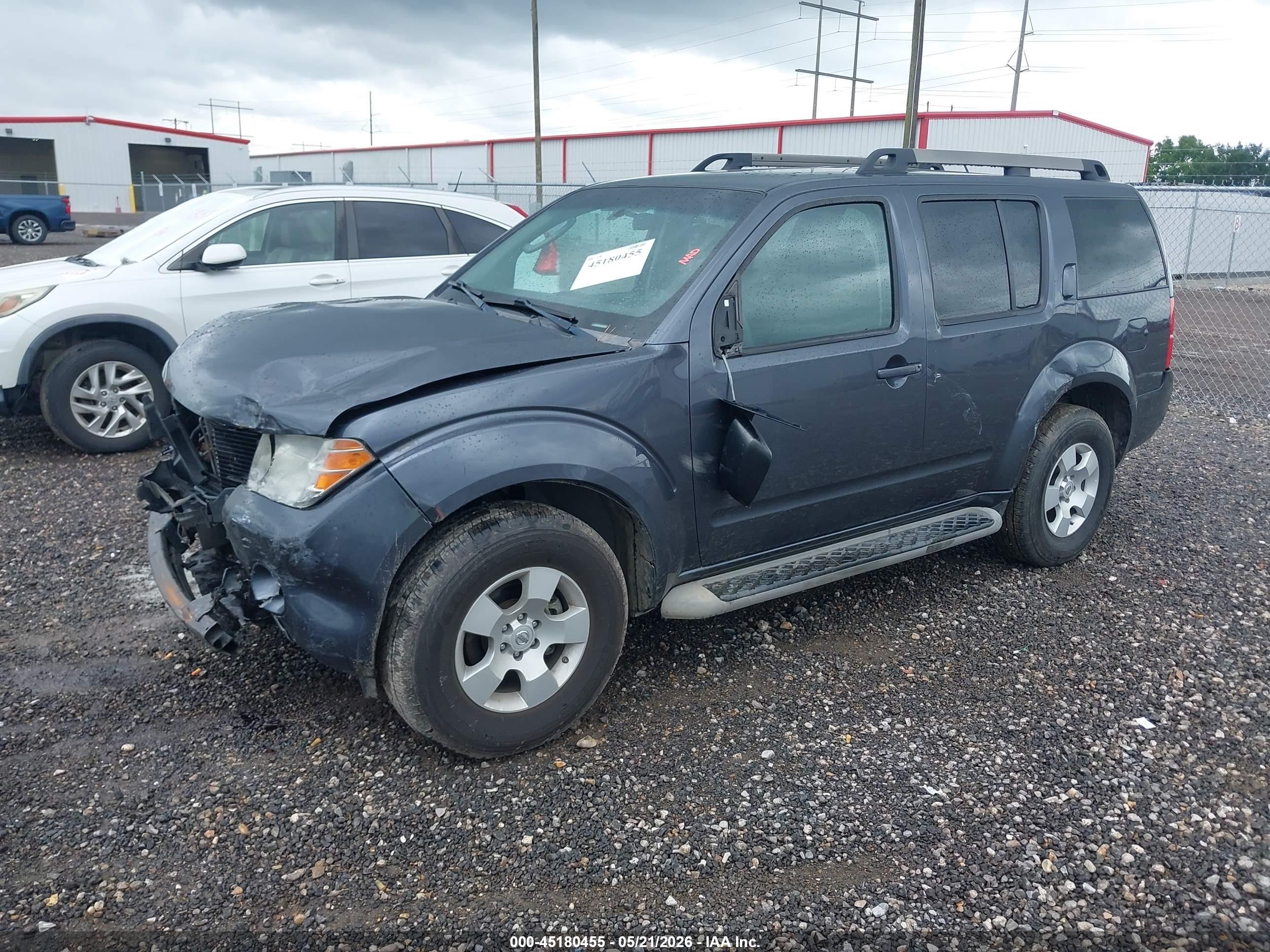 2011 Nissan Pathfinder S Gray vin: 5N1AR1NN7BC619860