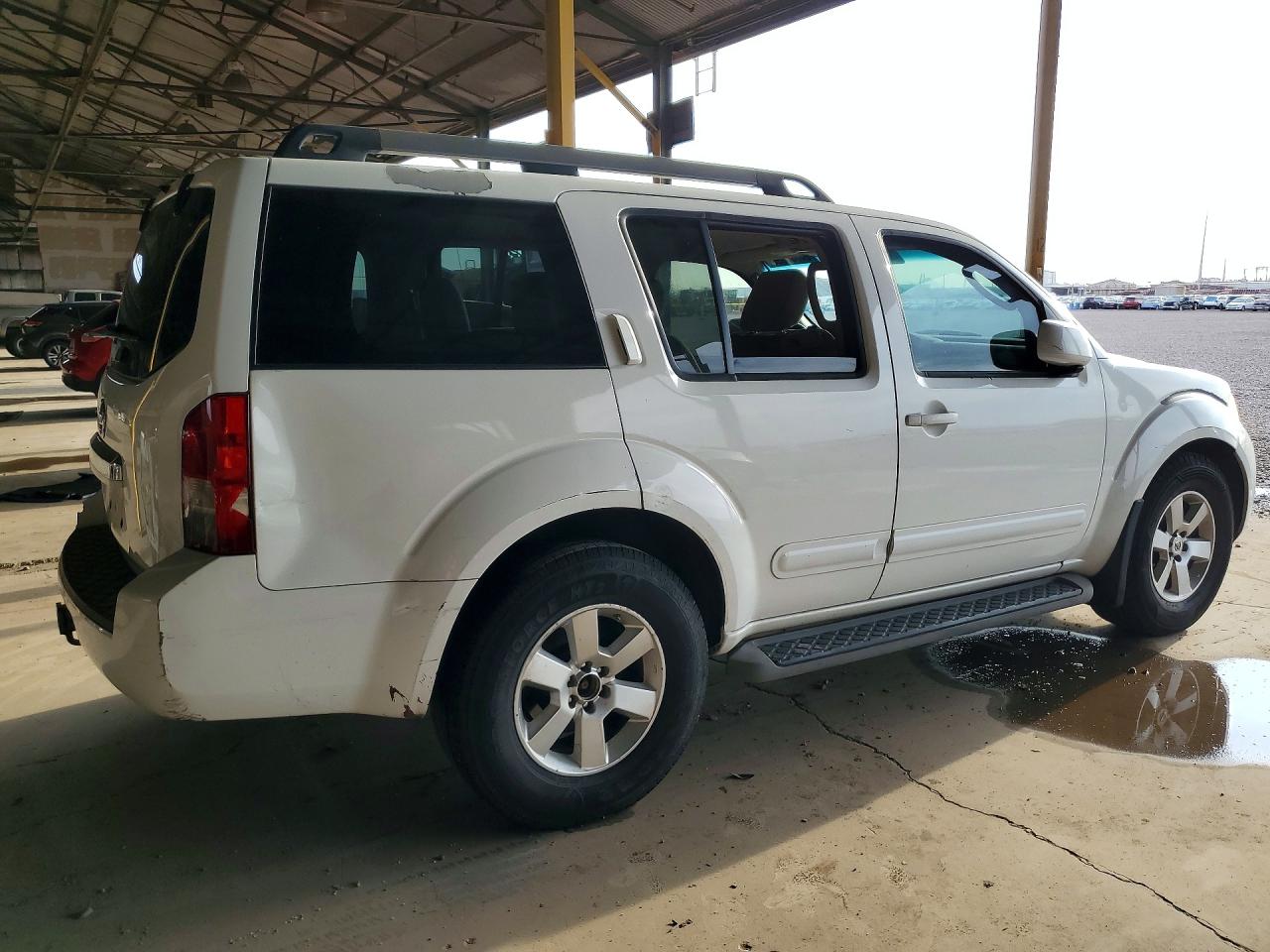 2012 Nissan Pathfinder S White vin: 5N1AR1NN7CC602025