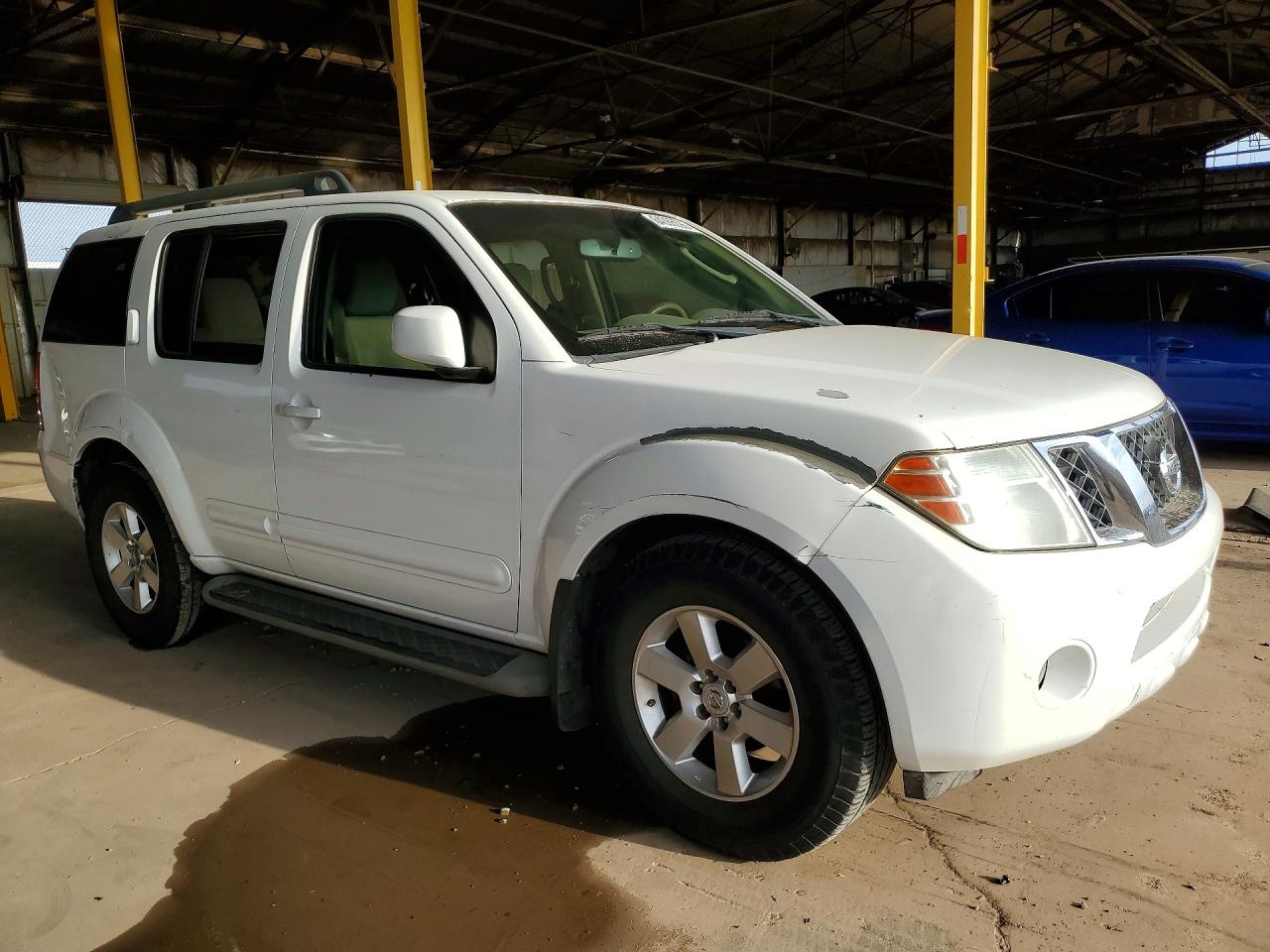 2012 Nissan Pathfinder S White vin: 5N1AR1NN7CC602025