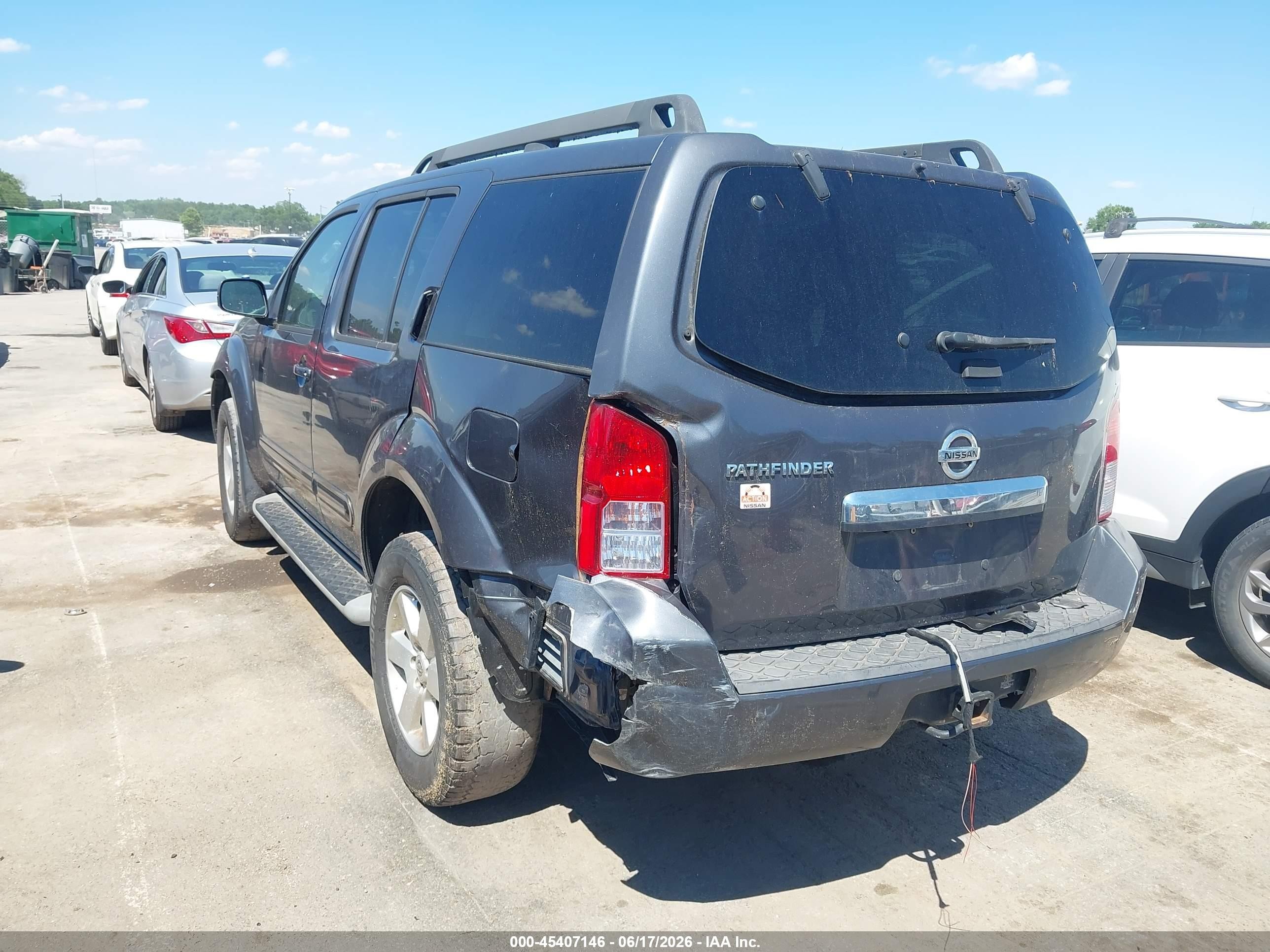 2012 Nissan Pathfinder Sv Gray vin: 5N1AR1NN7CC603210