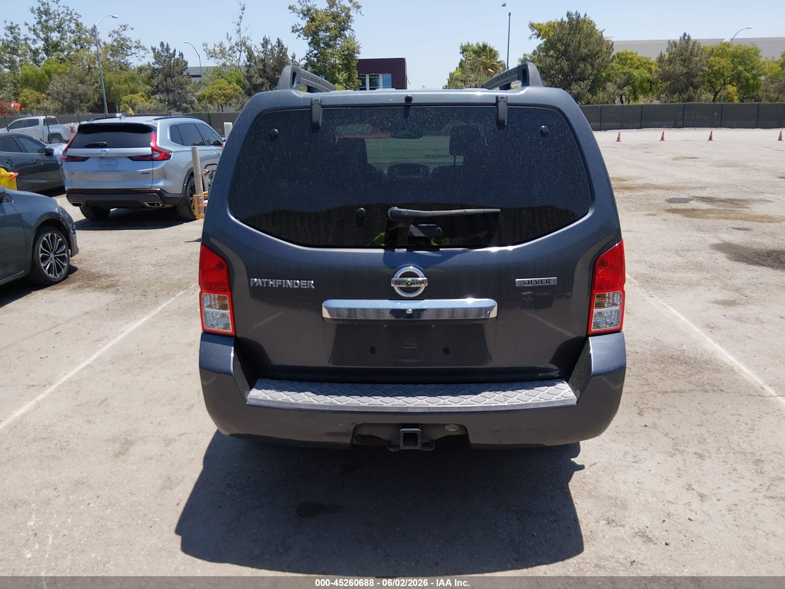 2012 Nissan Pathfinder Silver Gray vin: 5N1AR1NN7CC603398