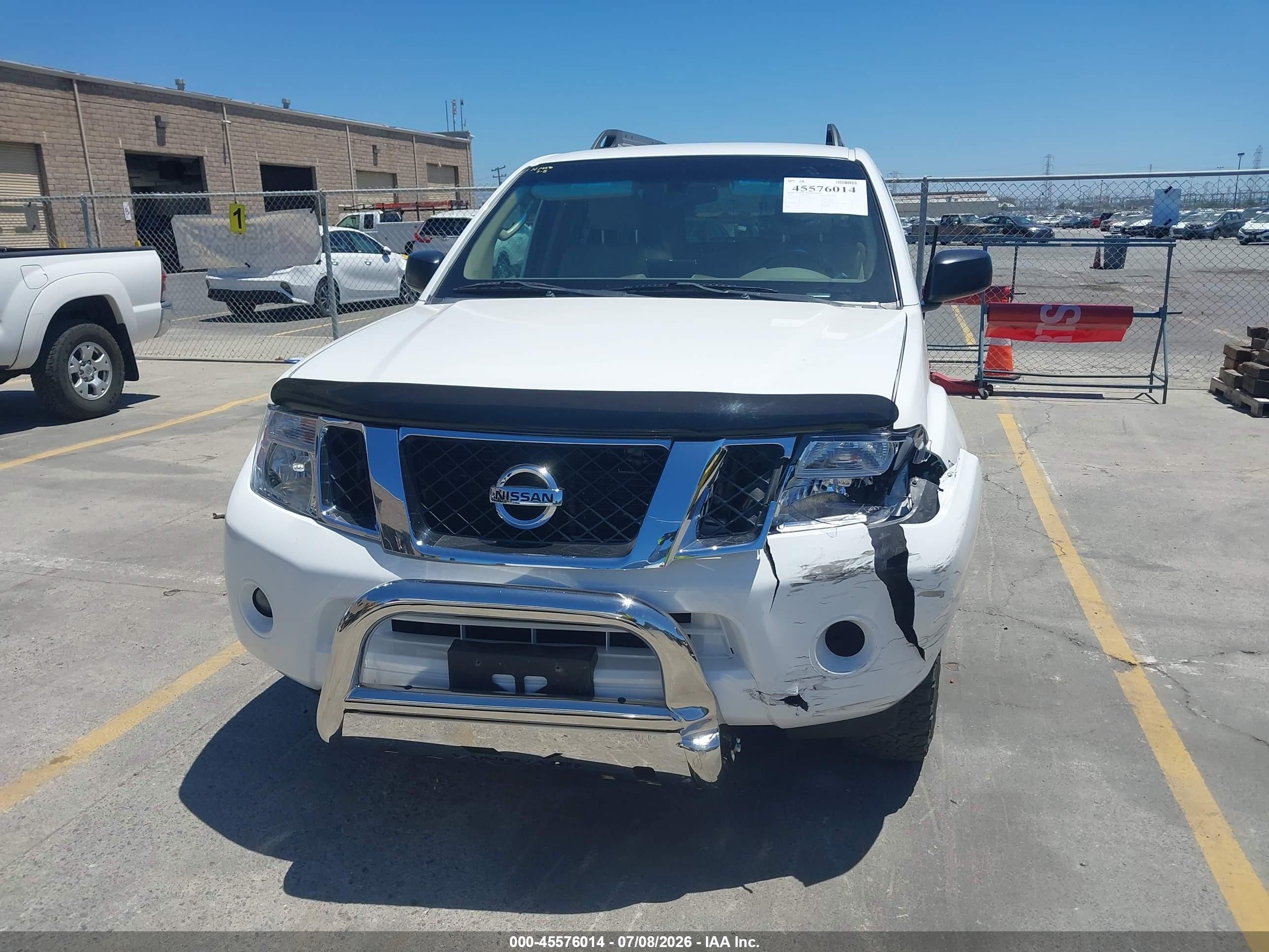 2012 Nissan Pathfinder S White vin: 5N1AR1NN7CC616183