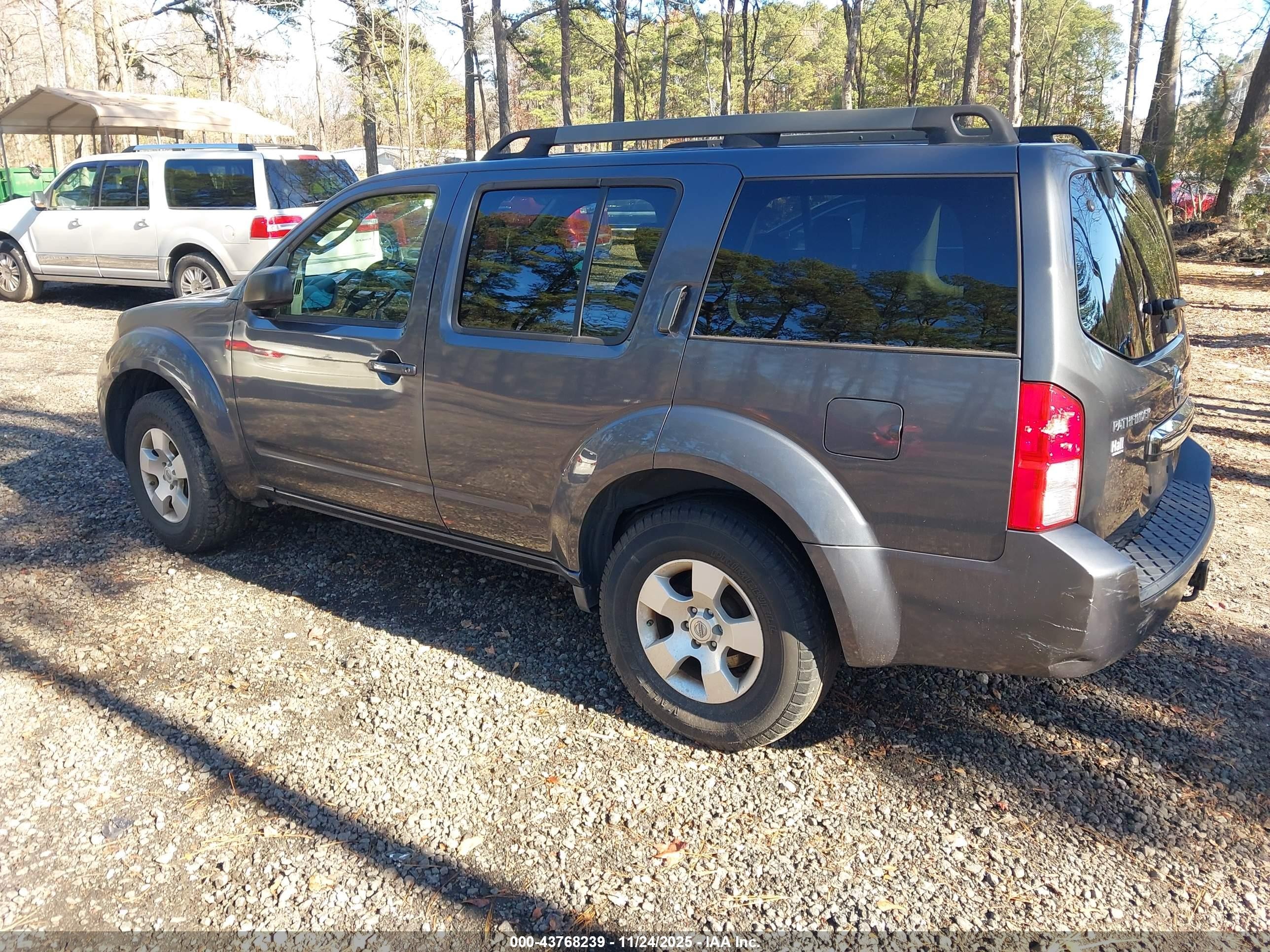2012 Nissan Pathfinder S Серый vin: 5N1AR1NN7CC631430