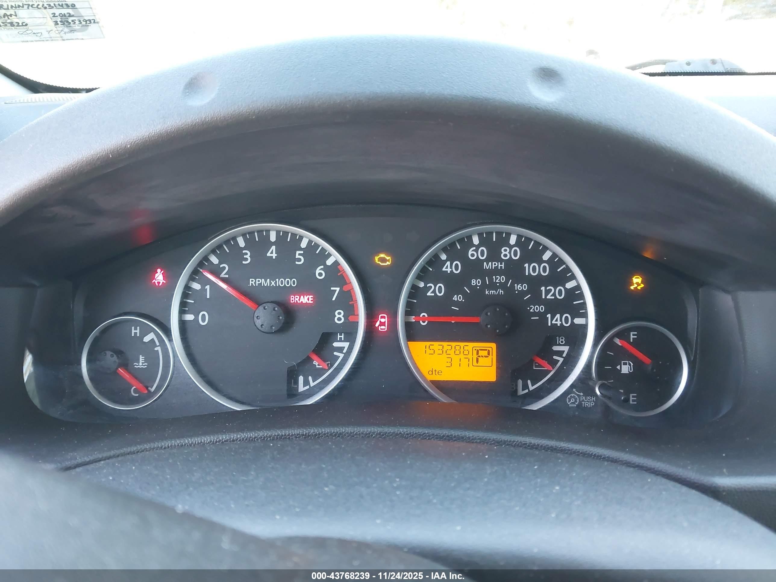 2012 Nissan Pathfinder S Серый vin: 5N1AR1NN7CC631430