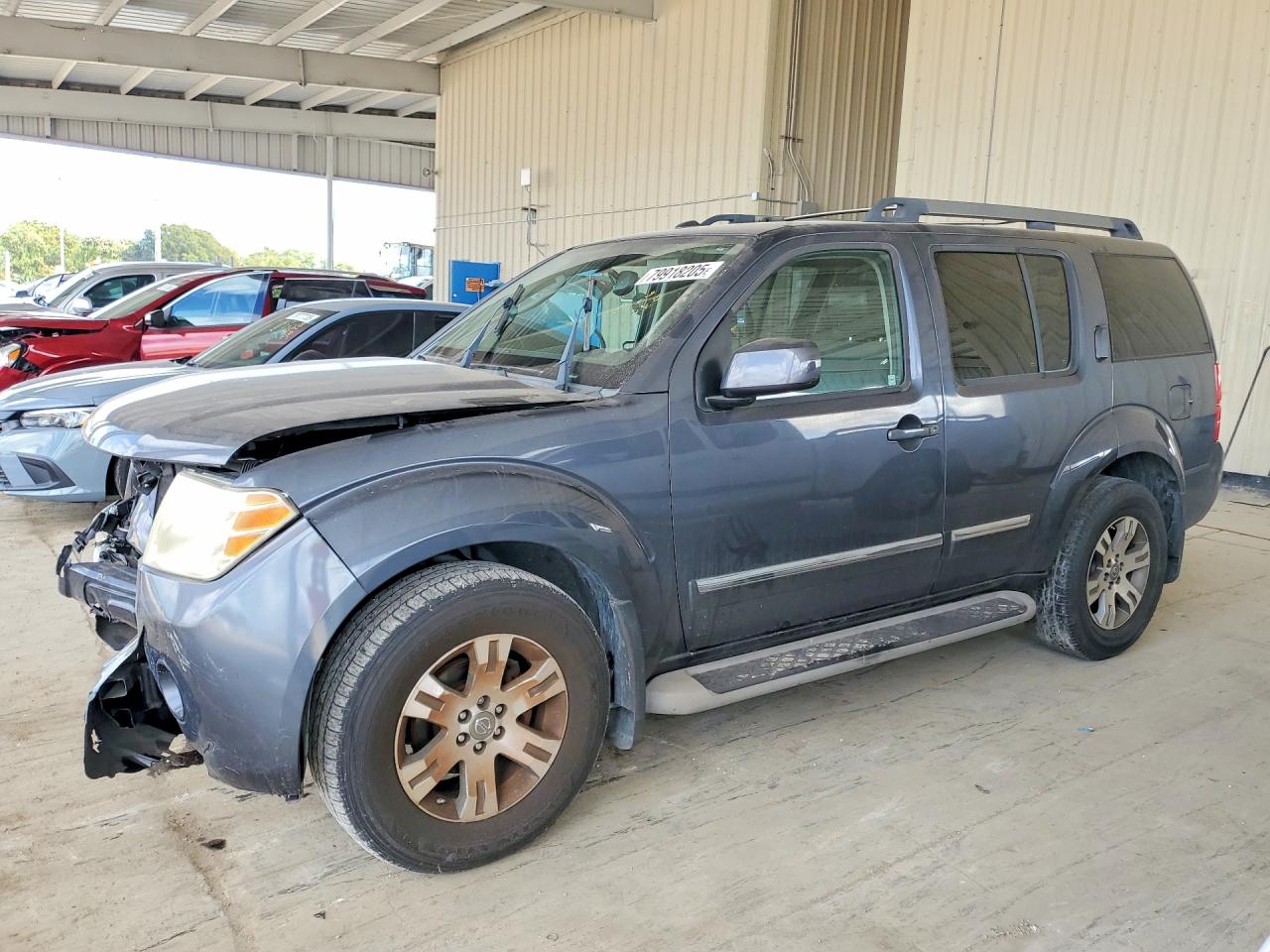 2012 Nissan Pathfinder S Blue vin: 5N1AR1NN7CC635557