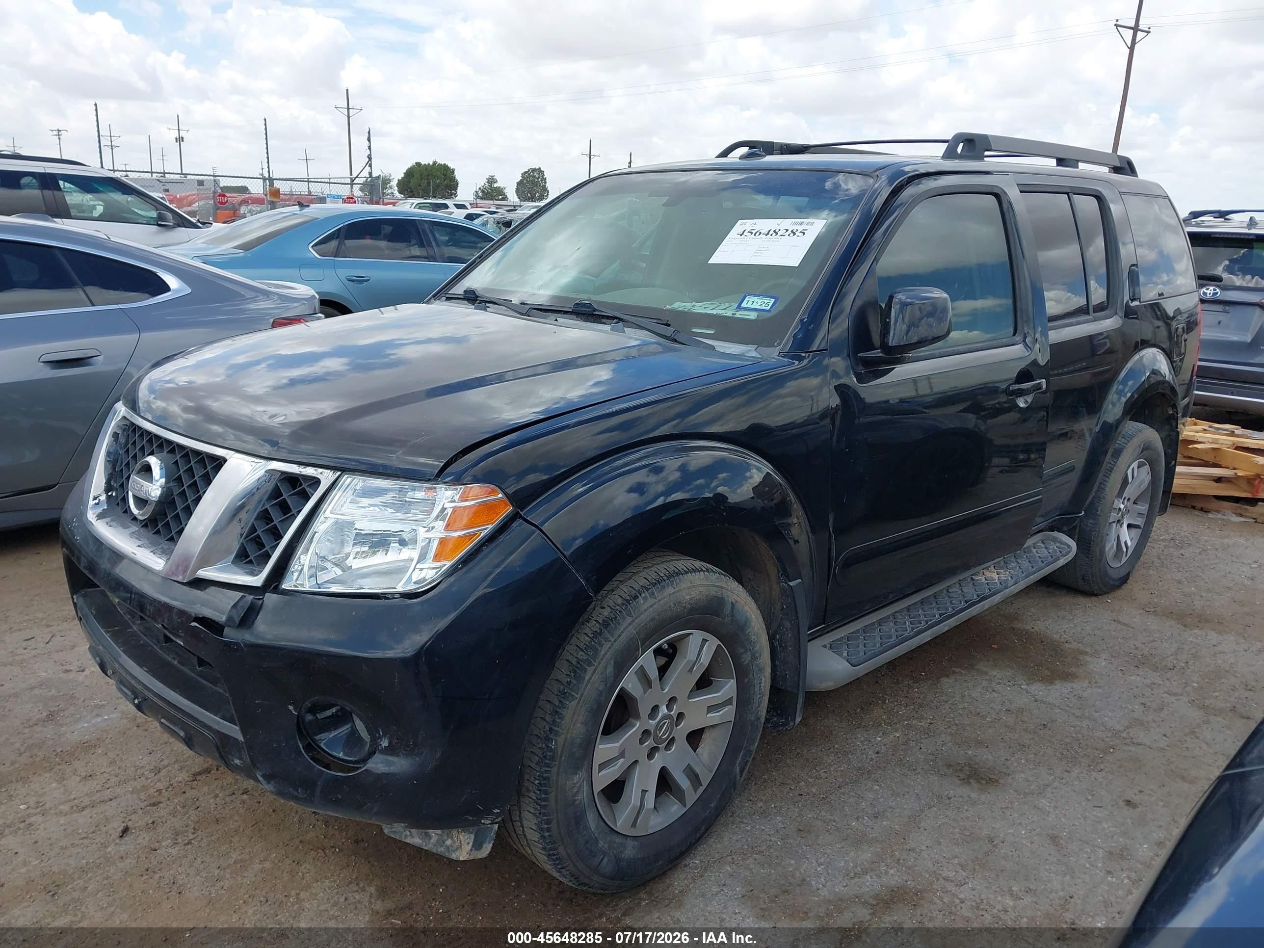 2010 Nissan Pathfinder Se Black vin: 5N1AR1NN8AC600314
