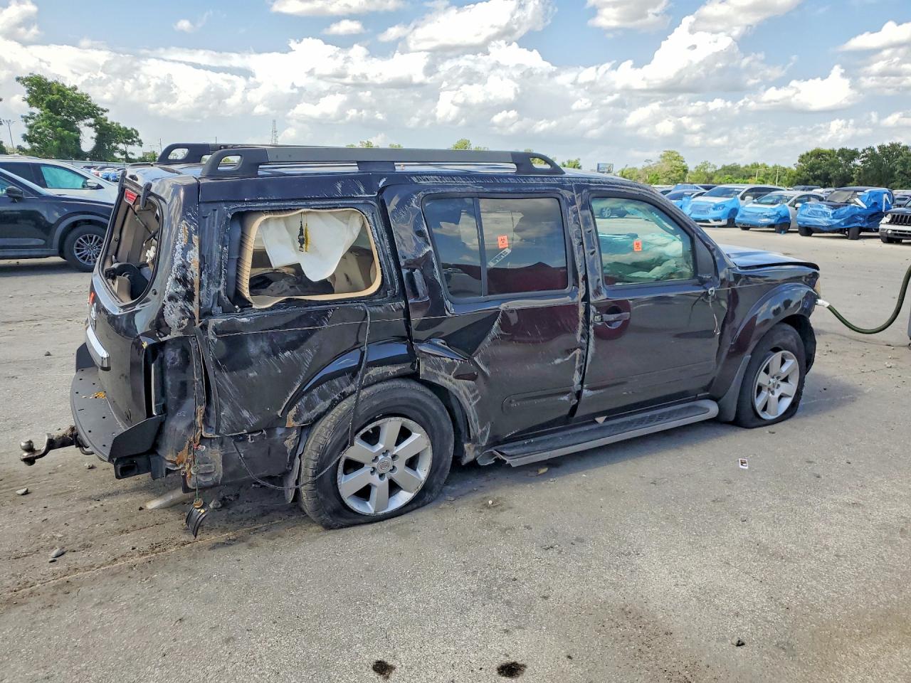 2011 Nissan Pathfinder S Черный vin: 5N1AR1NN8BC602856