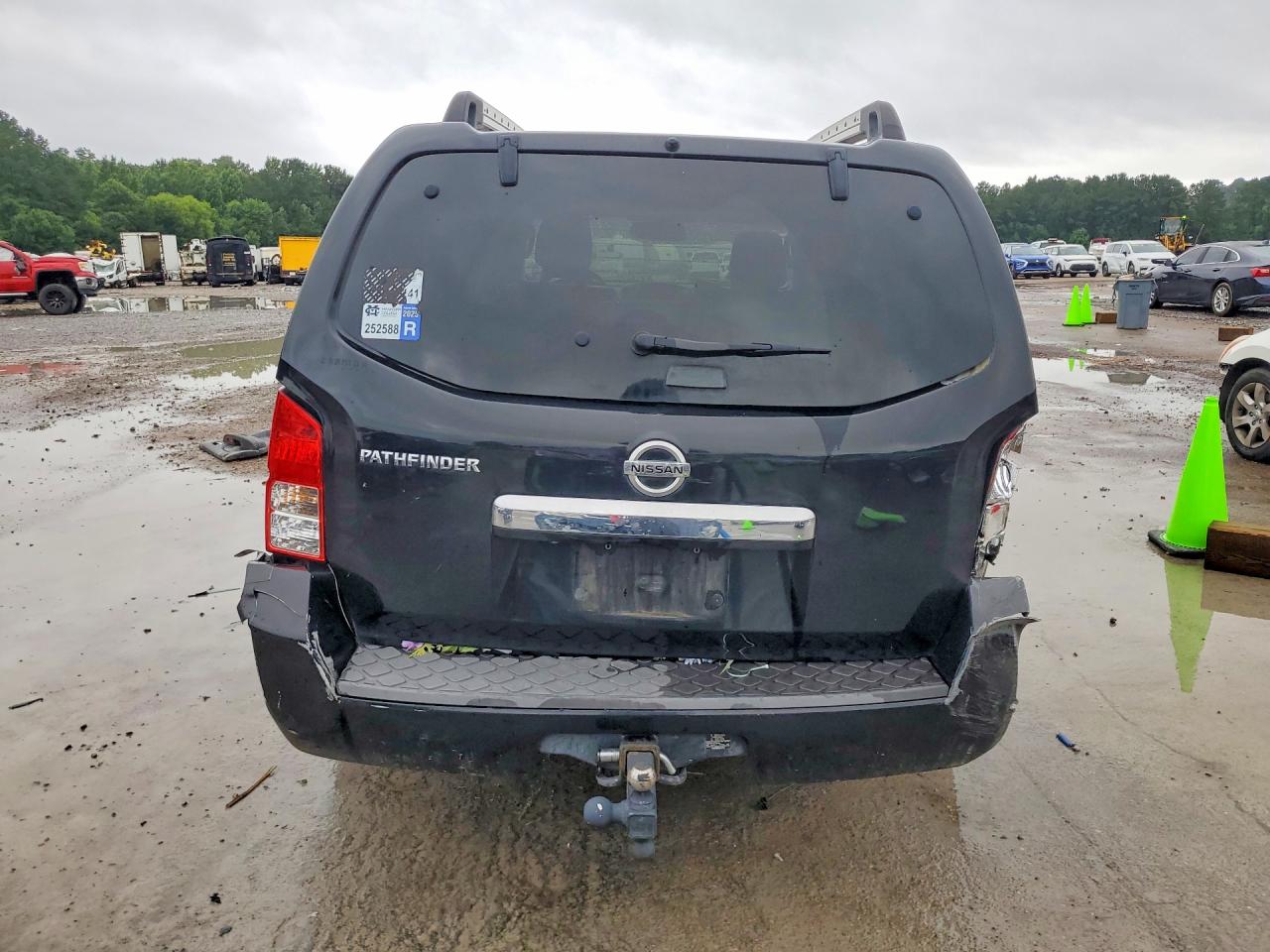 2011 Nissan Pathfinder S Black vin: 5N1AR1NN8BC633962