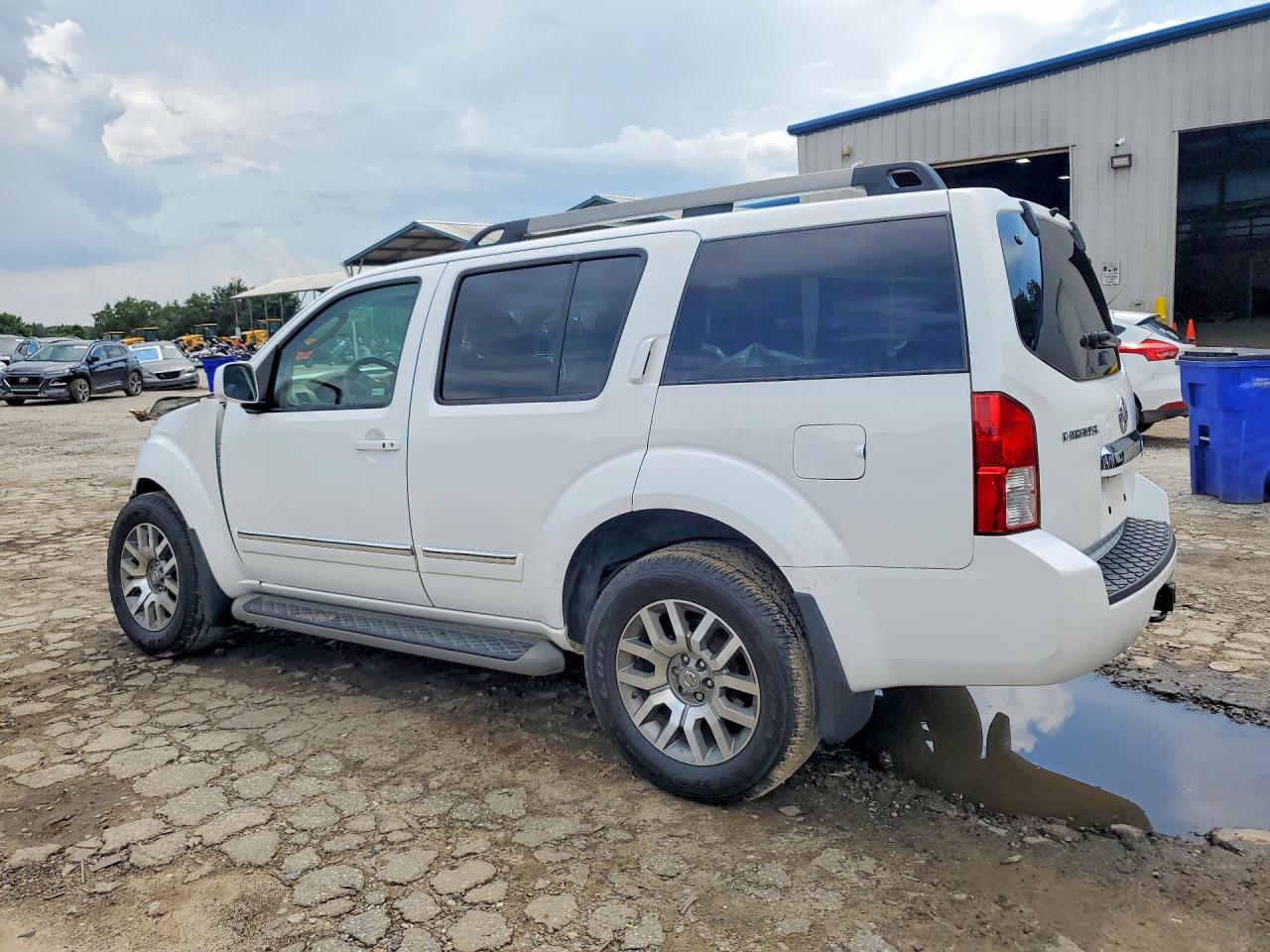 2012 Nissan Pathfinder S Белый vin: 5N1AR1NN8CC634305