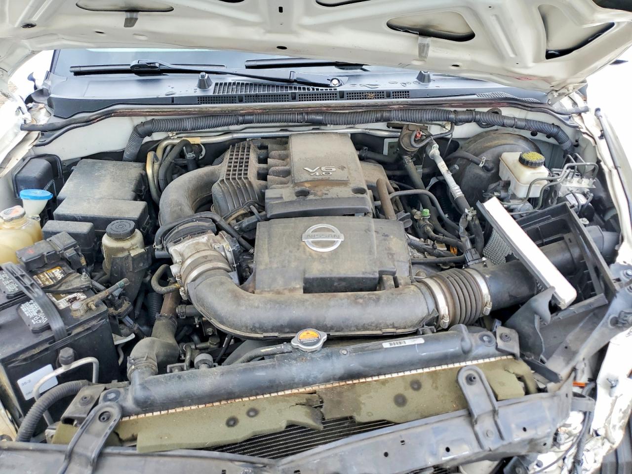 2012 Nissan Pathfinder S Белый vin: 5N1AR1NN8CC634305