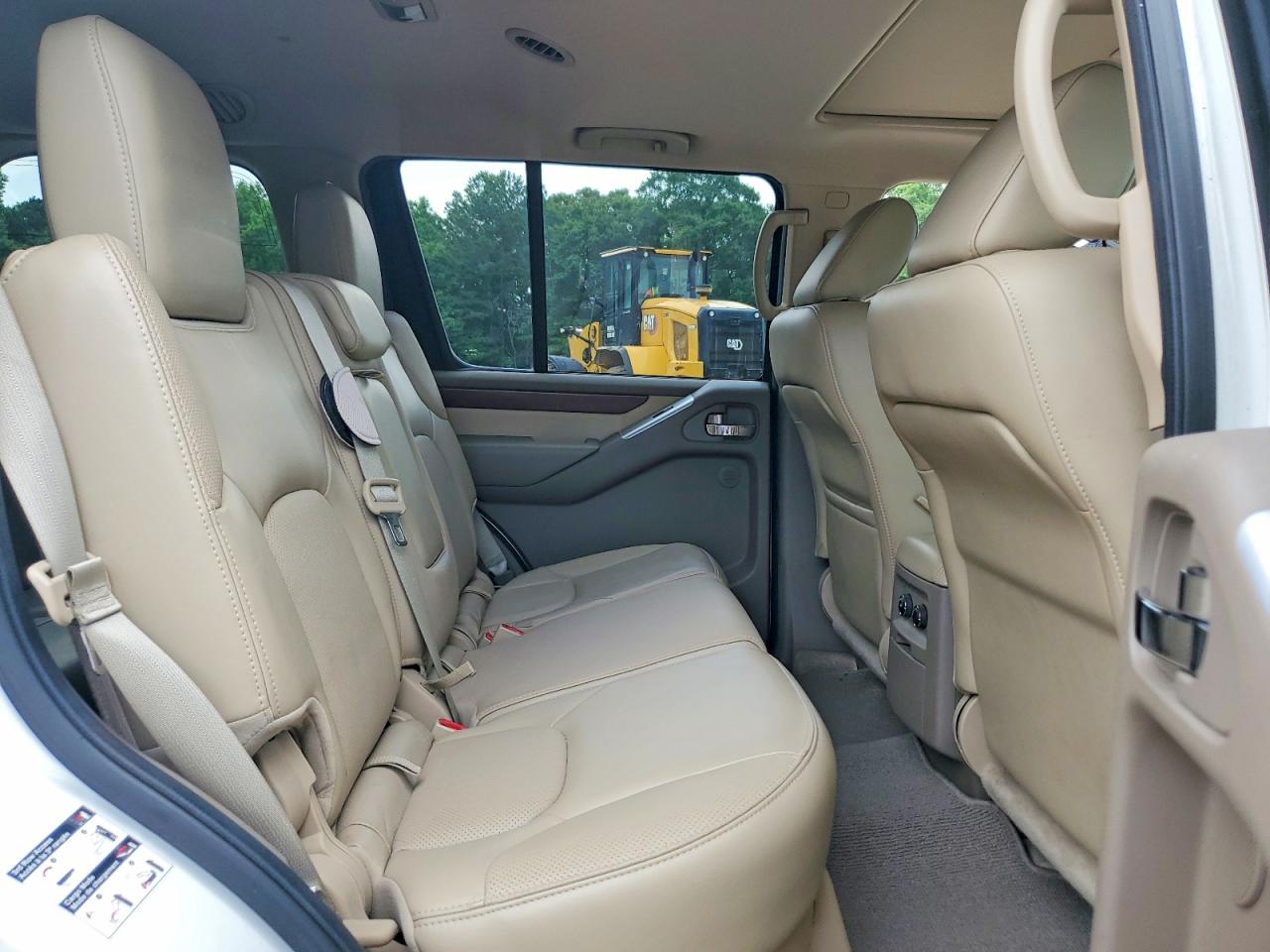 2012 Nissan Pathfinder S Белый vin: 5N1AR1NN8CC634305