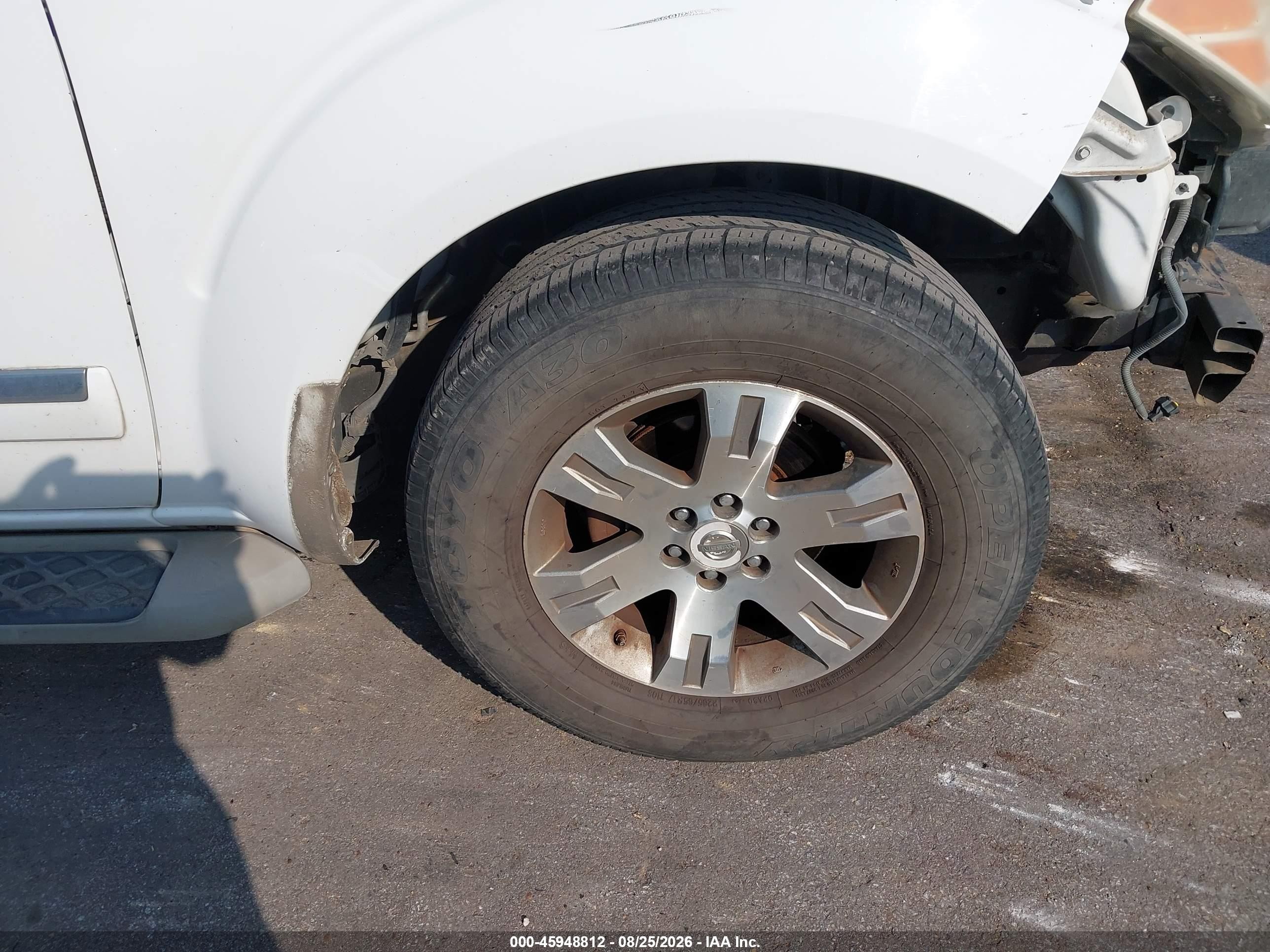 2011 Nissan Pathfinder Silver White vin: 5N1AR1NN9BC610481