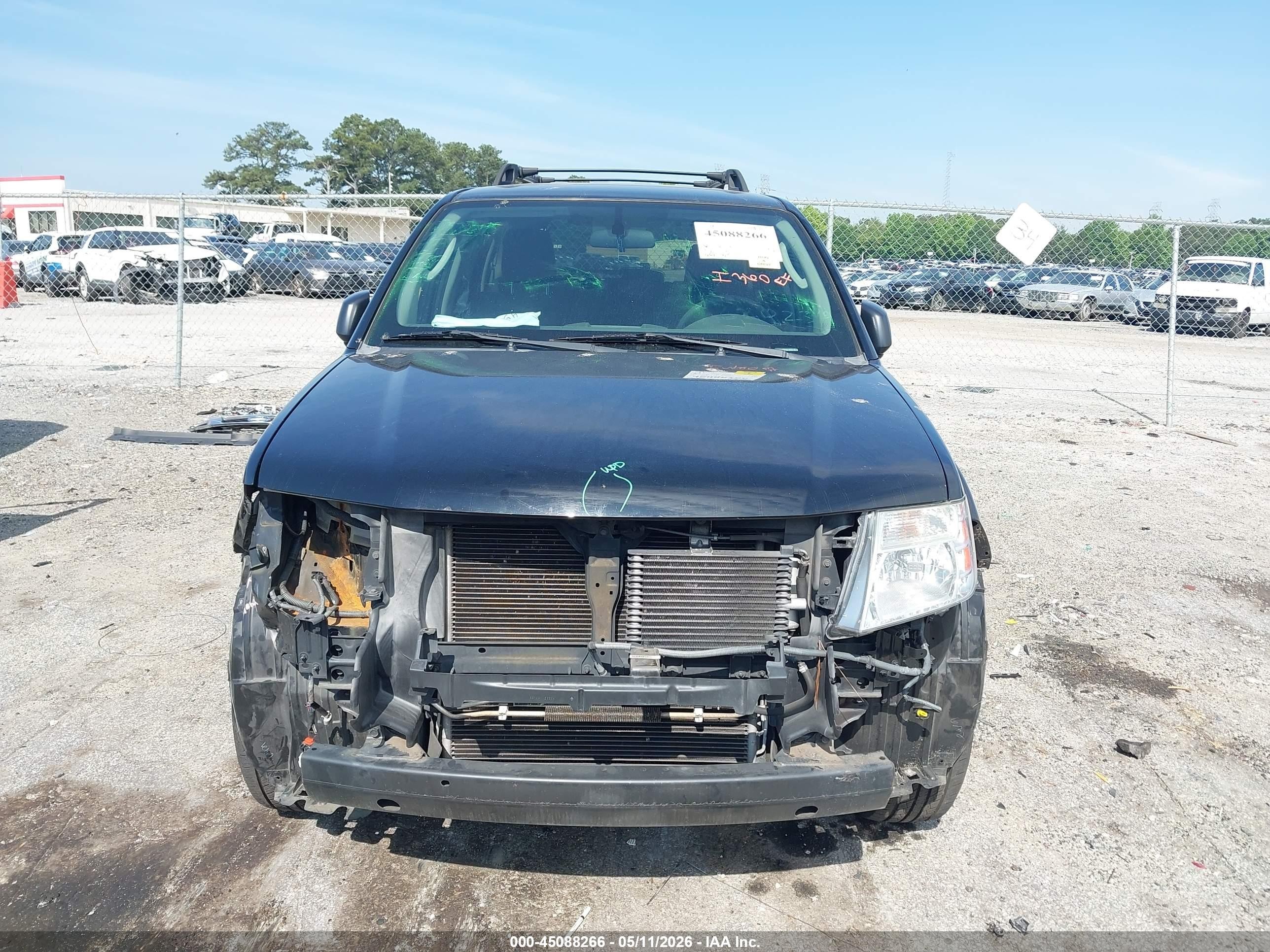 2011 Nissan Pathfinder S Черный vin: 5N1AR1NN9BC620234