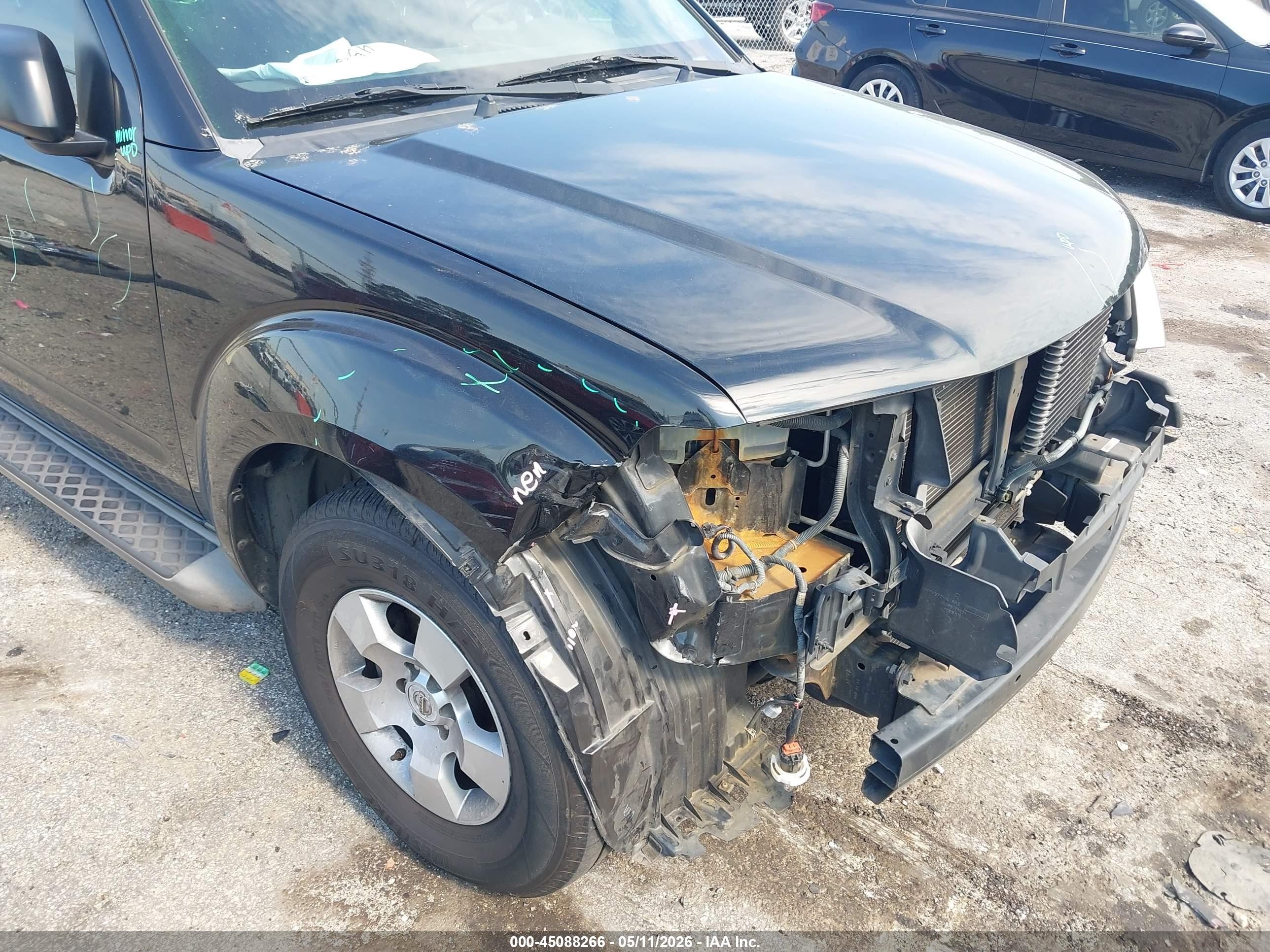 2011 Nissan Pathfinder S Черный vin: 5N1AR1NN9BC620234