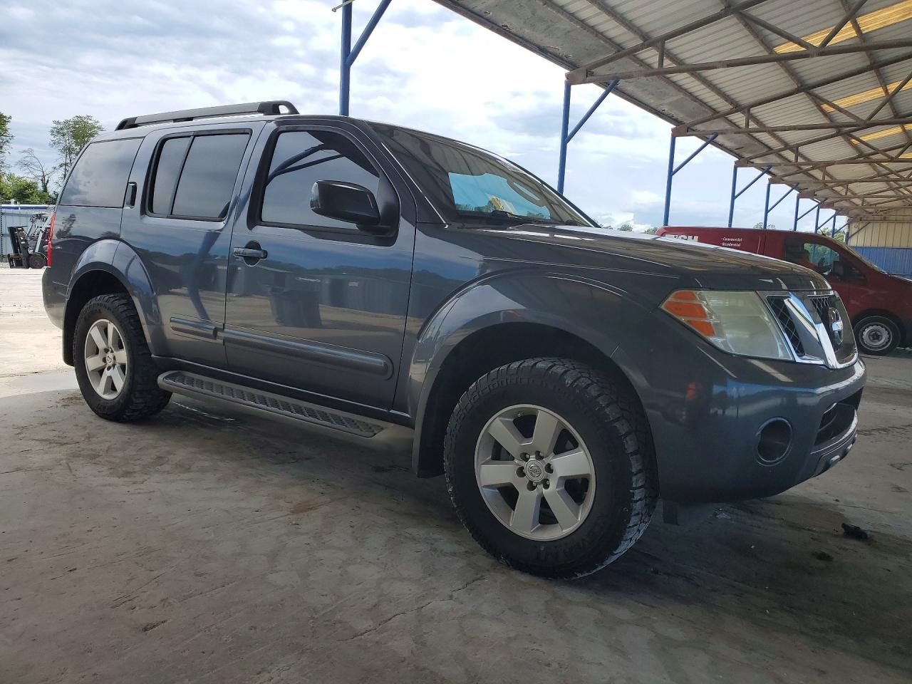 2011 Nissan Pathfinder S Gray vin: 5N1AR1NN9BC635140