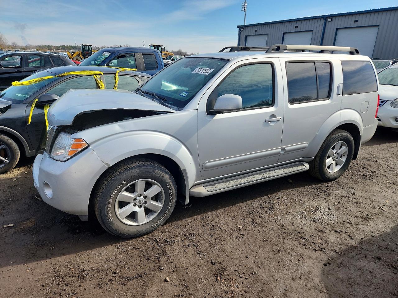 2012 Nissan Pathfinder S Silver vin: 5N1AR1NN9CC611700