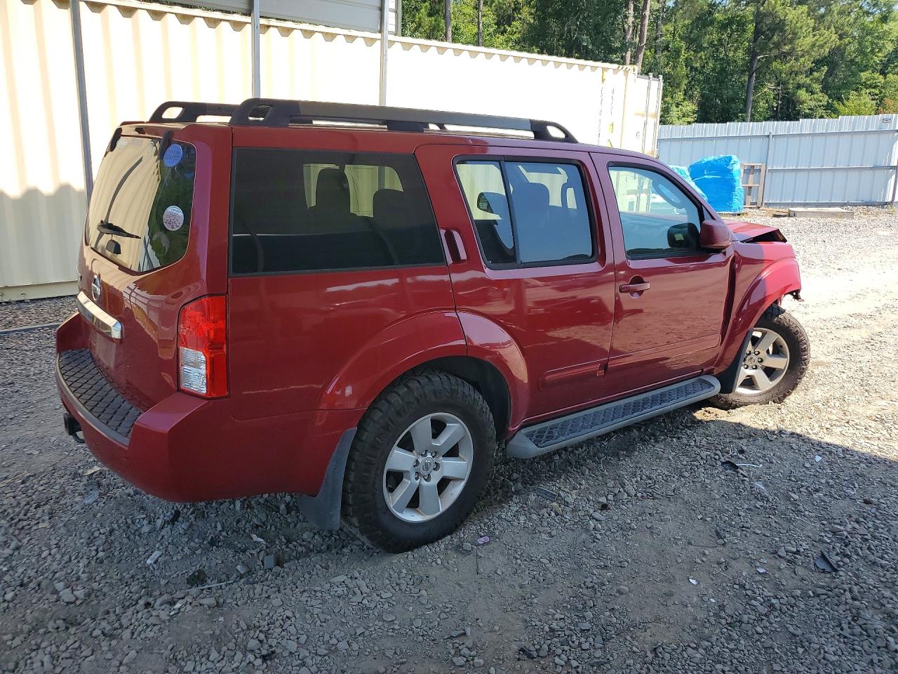 2012 Nissan Pathfinder S Red vin: 5N1AR1NN9CC612362