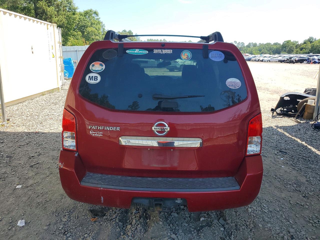 2012 Nissan Pathfinder S Red vin: 5N1AR1NN9CC612362