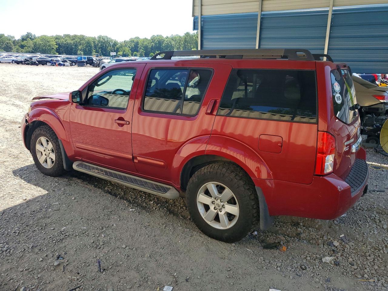 2012 Nissan Pathfinder S Red vin: 5N1AR1NN9CC612362