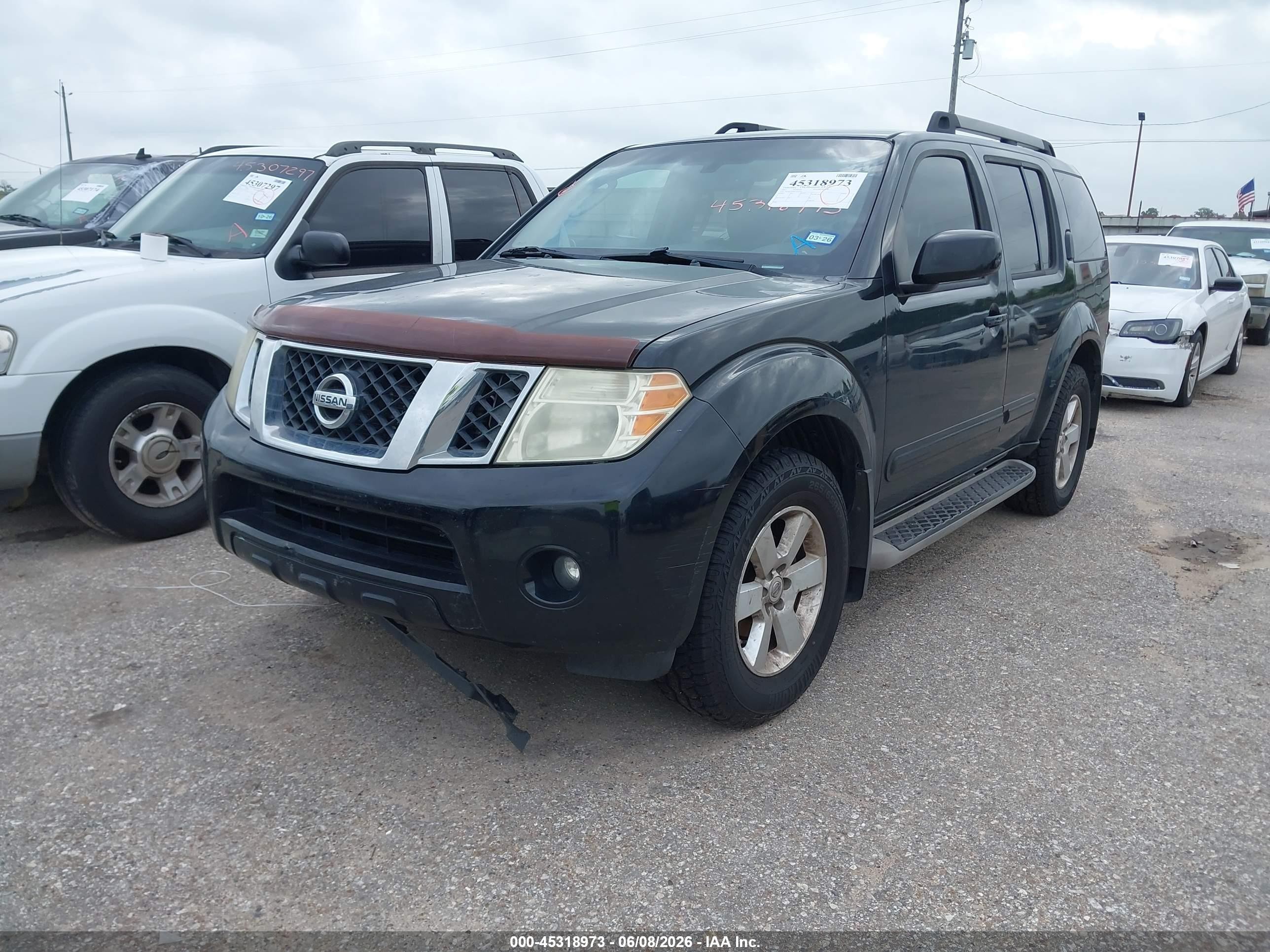 2012 Nissan Pathfinder Sv Black vin: 5N1AR1NN9CC613995