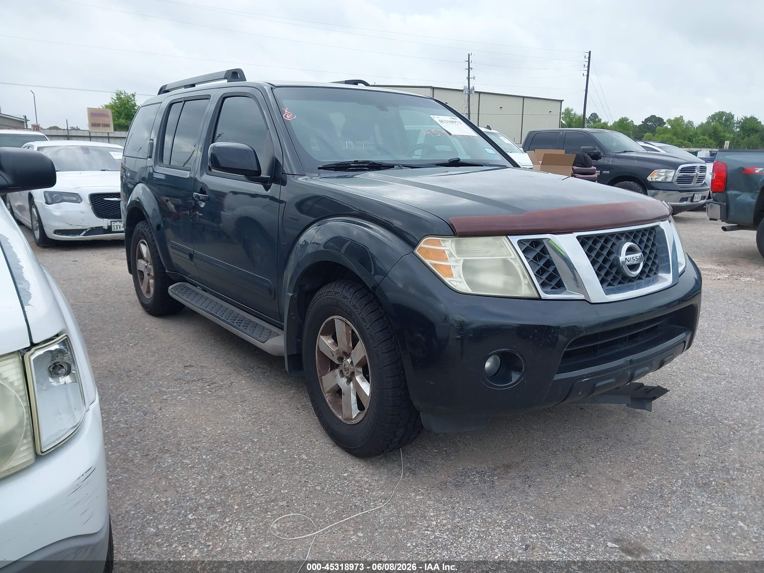 2012 Nissan Pathfinder Sv Black vin: 5N1AR1NN9CC613995