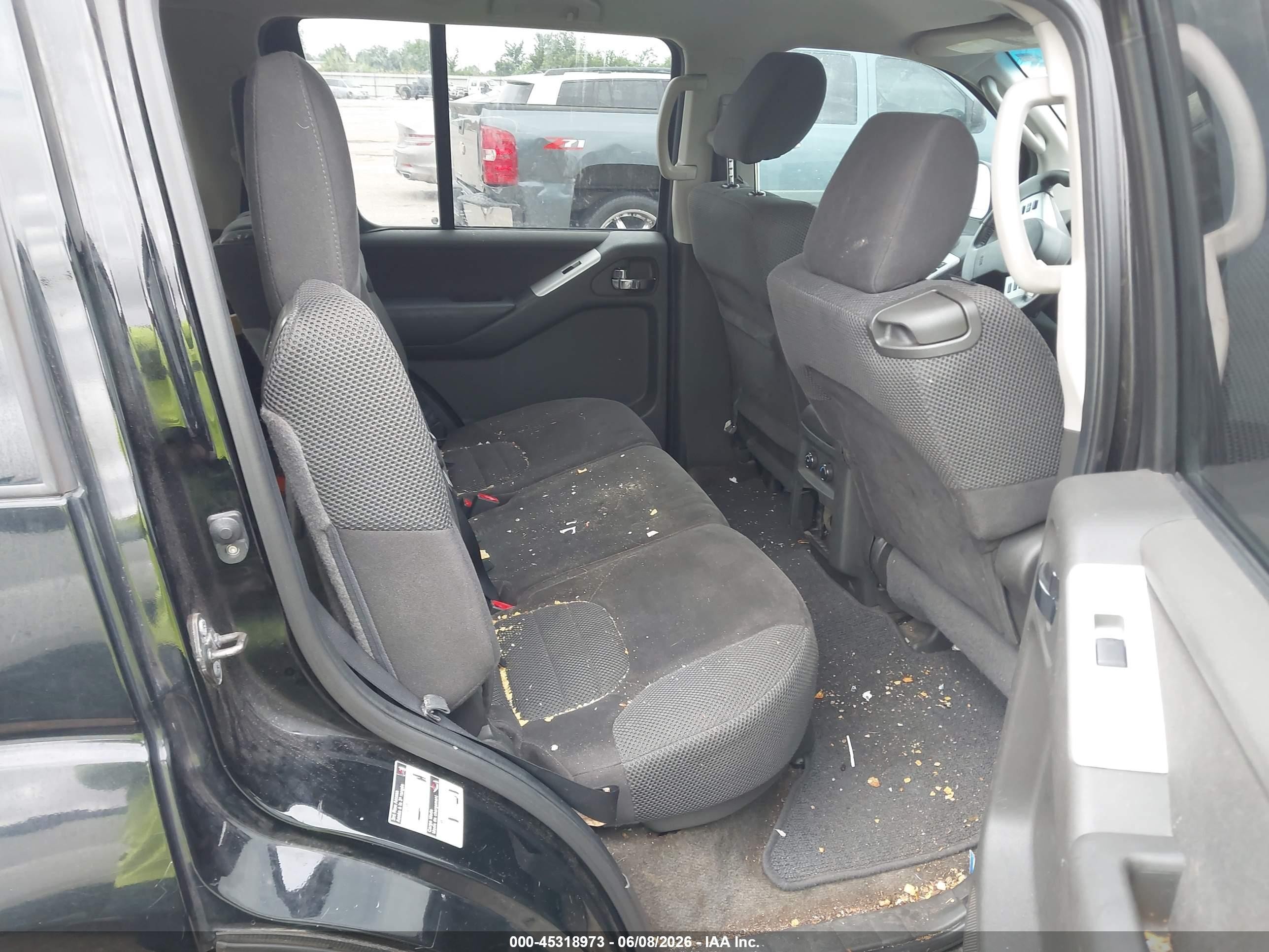 2012 Nissan Pathfinder Sv Black vin: 5N1AR1NN9CC613995