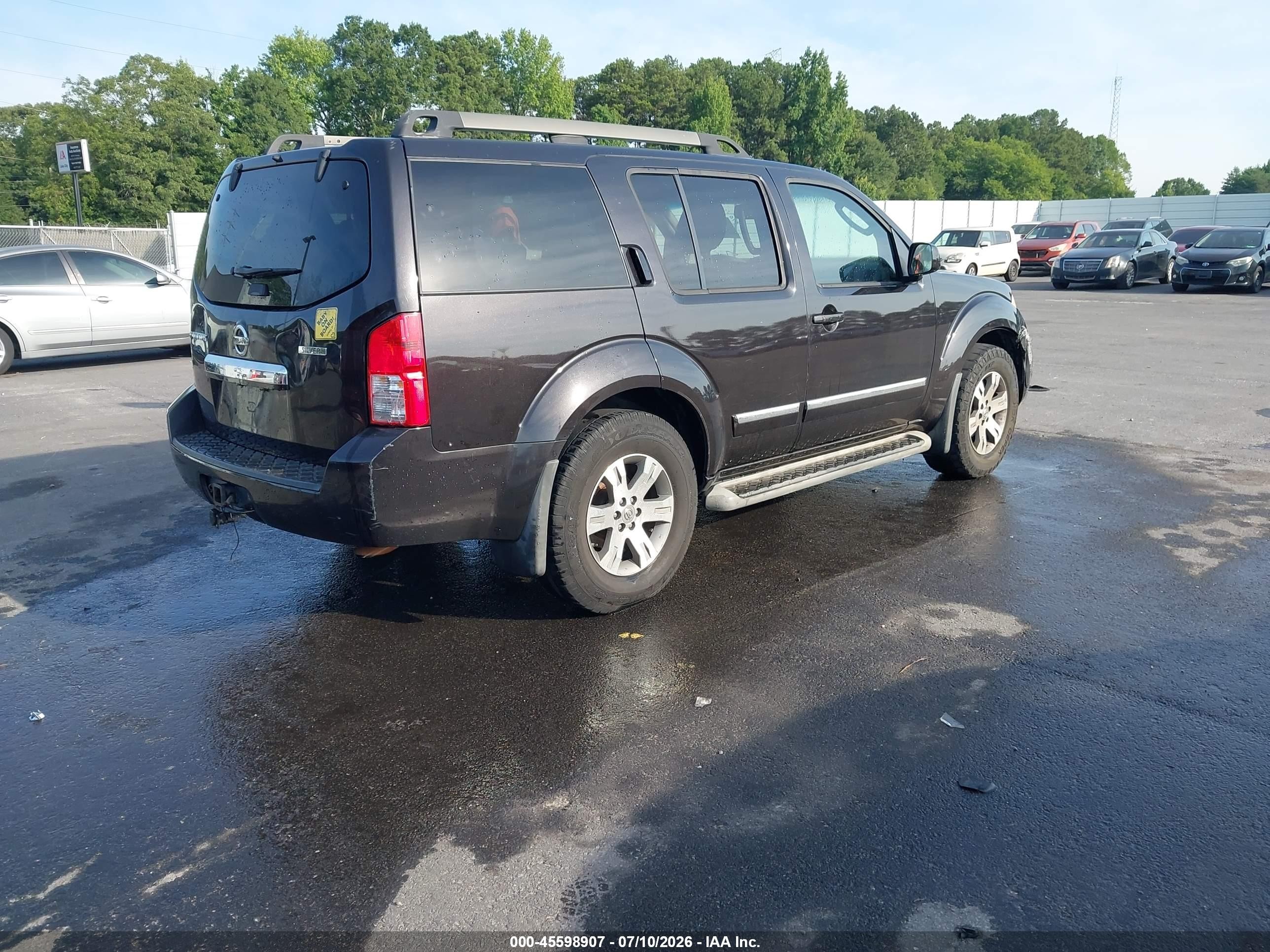 2012 Nissan Pathfinder Silver Black vin: 5N1AR1NN9CC626715