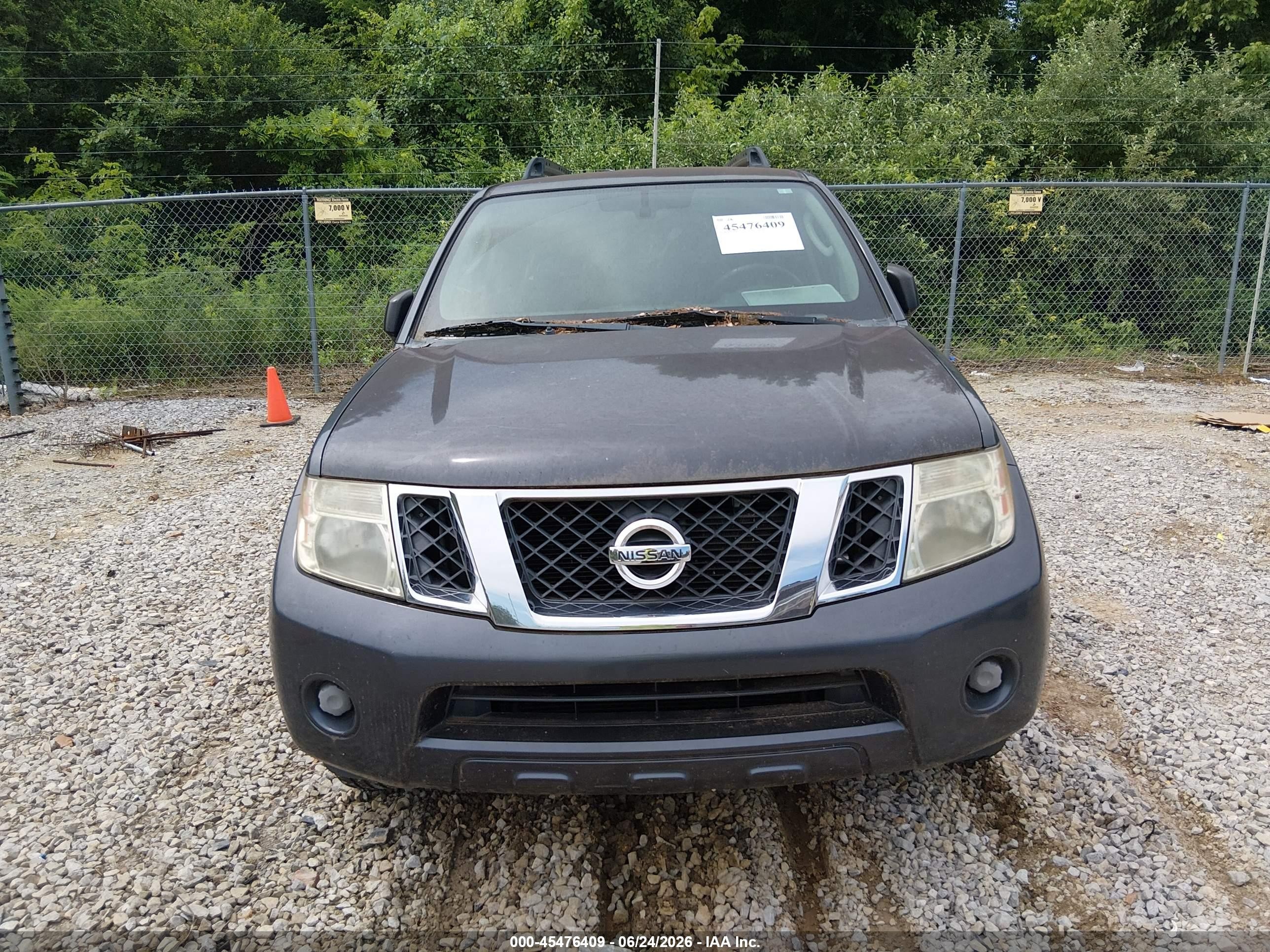 2010 Nissan Pathfinder S Fe+ Серый vin: 5N1AR1NNXAC614988