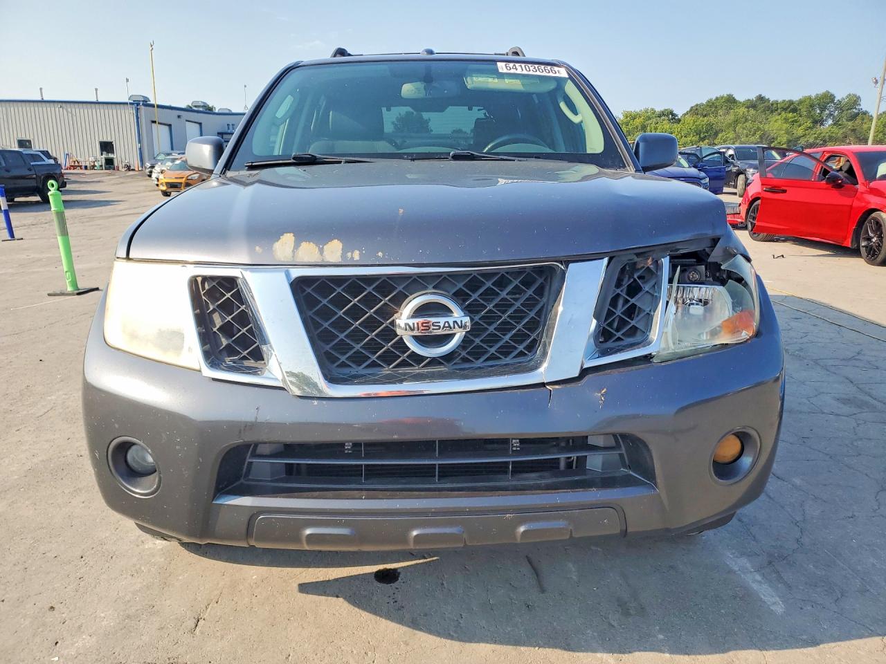2010 Nissan Pathfinder S Fe+ Серый vin: 5N1AR1NNXAC626882