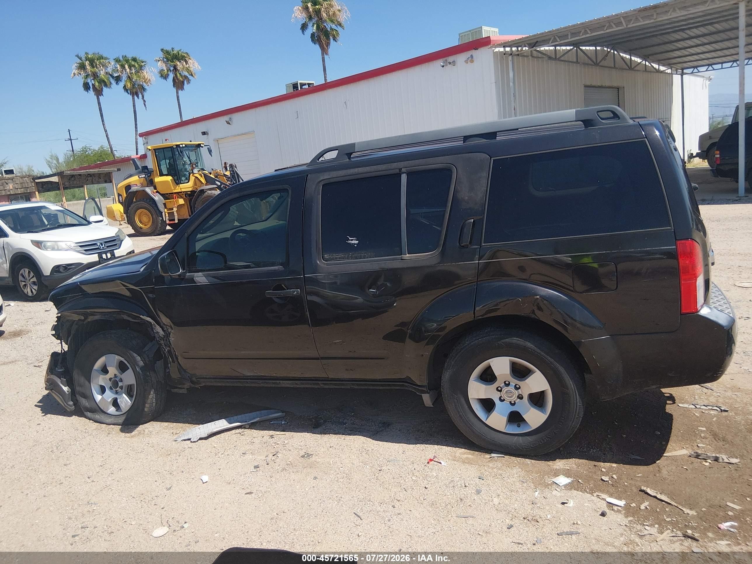 2011 Nissan Pathfinder S Black vin: 5N1AR1NNXBC602647