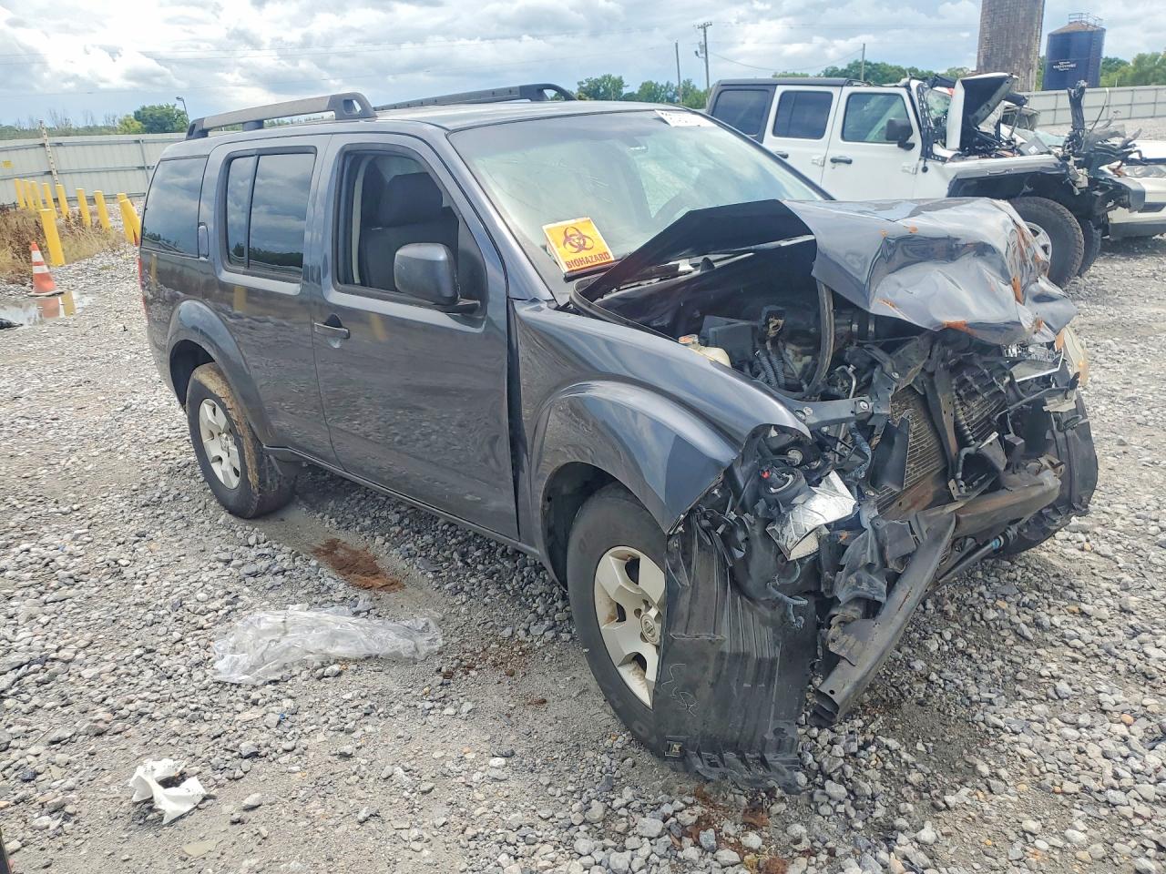 2011 Nissan Pathfinder S Charcoal vin: 5N1AR1NNXBC624356