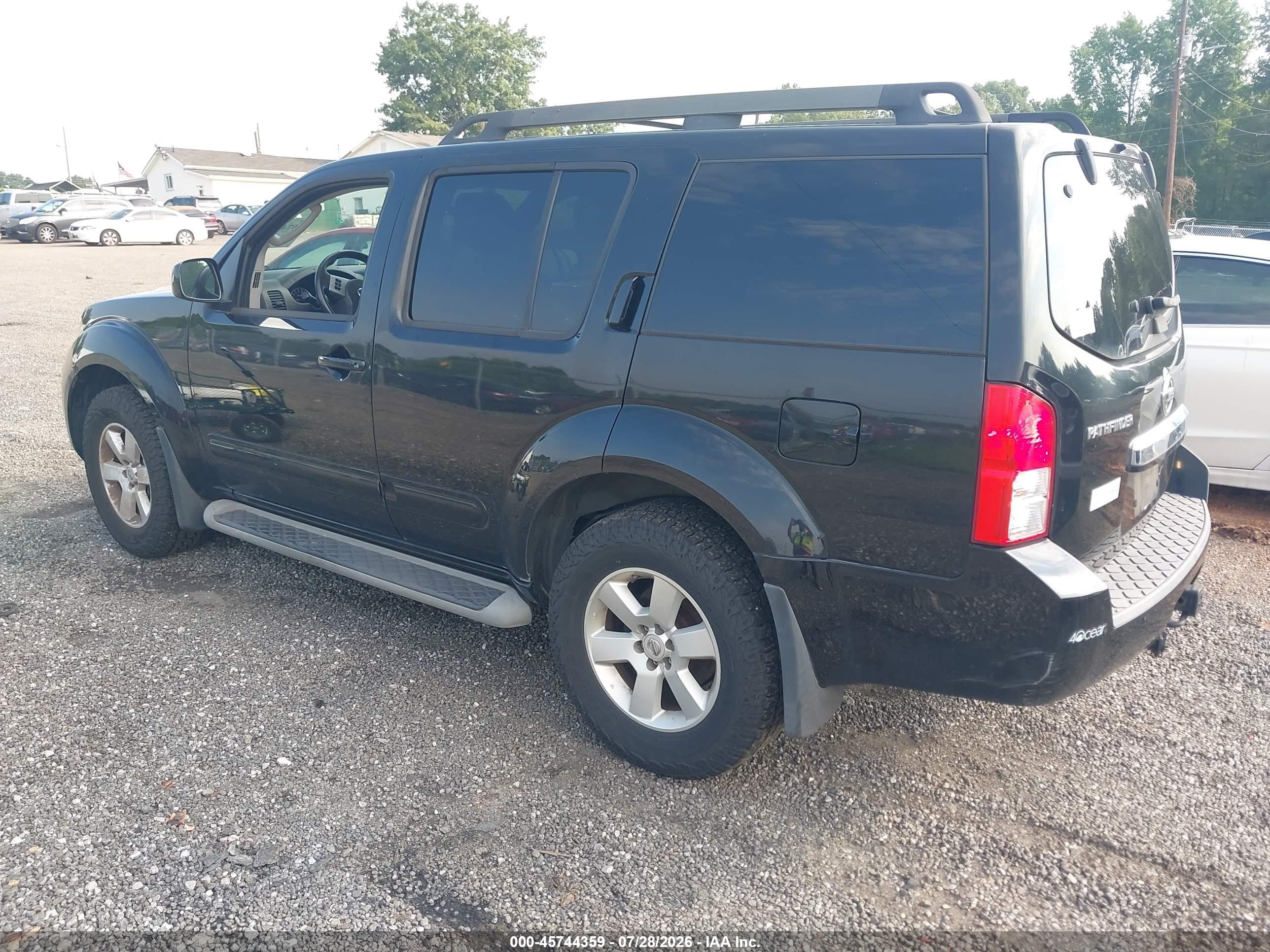 2012 Nissan Pathfinder Sv Черный vin: 5N1AR1NNXCC635133