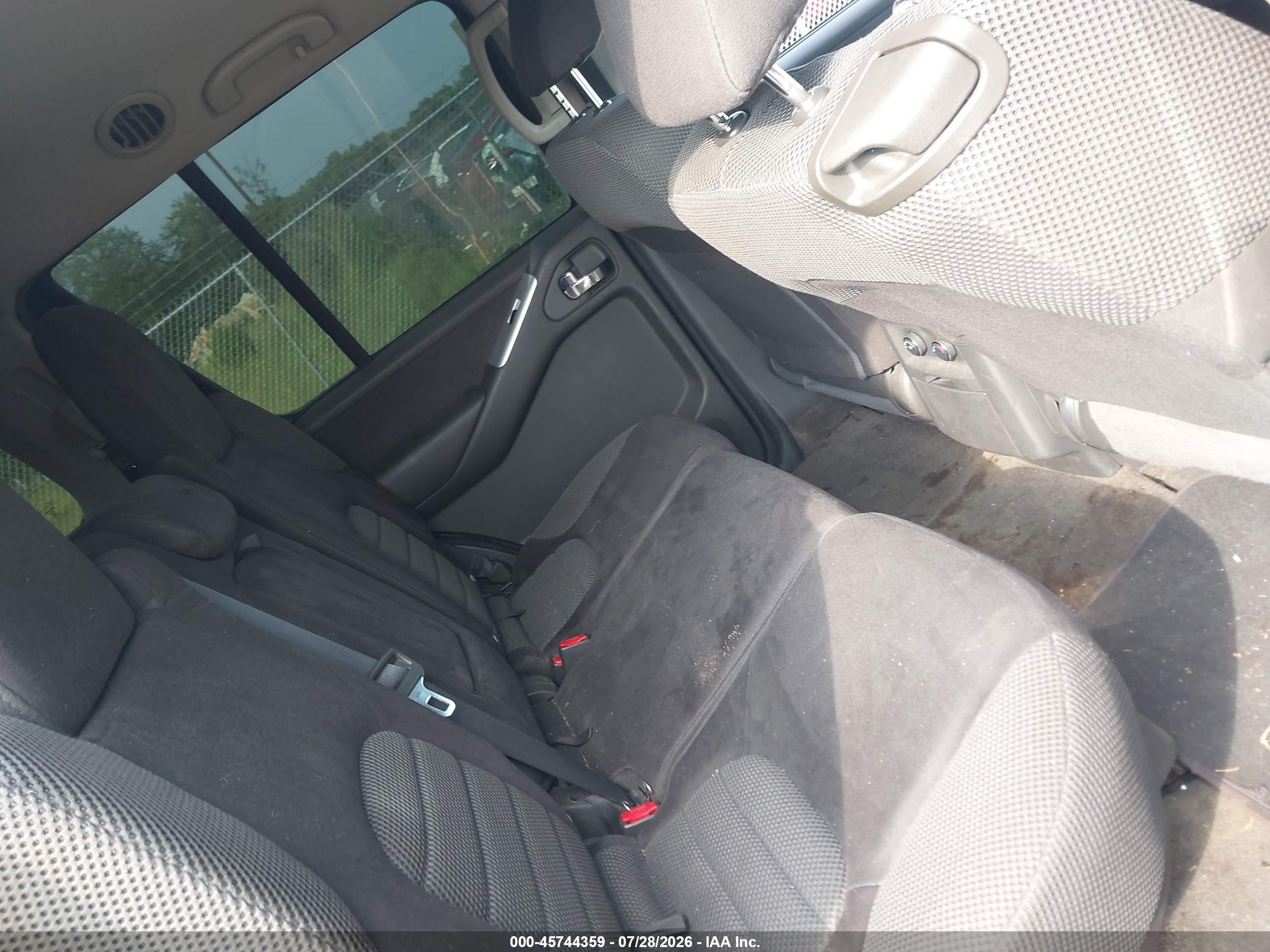 2012 Nissan Pathfinder Sv Черный vin: 5N1AR1NNXCC635133