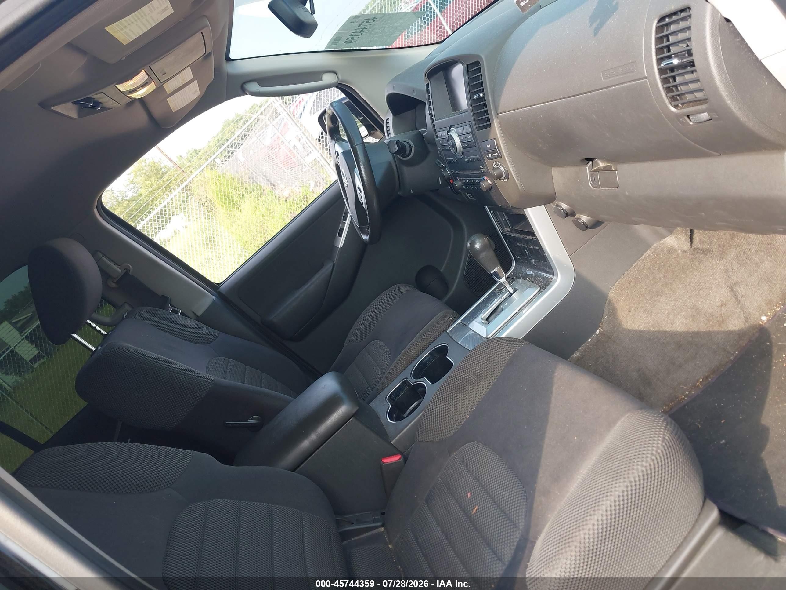 2012 Nissan Pathfinder Sv Черный vin: 5N1AR1NNXCC635133