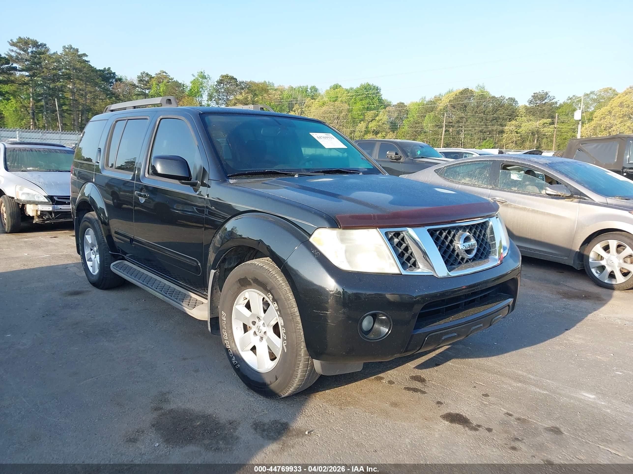 2012 Nissan Pathfinder Sv Черный vin: 5N1AR1NNXCC636346