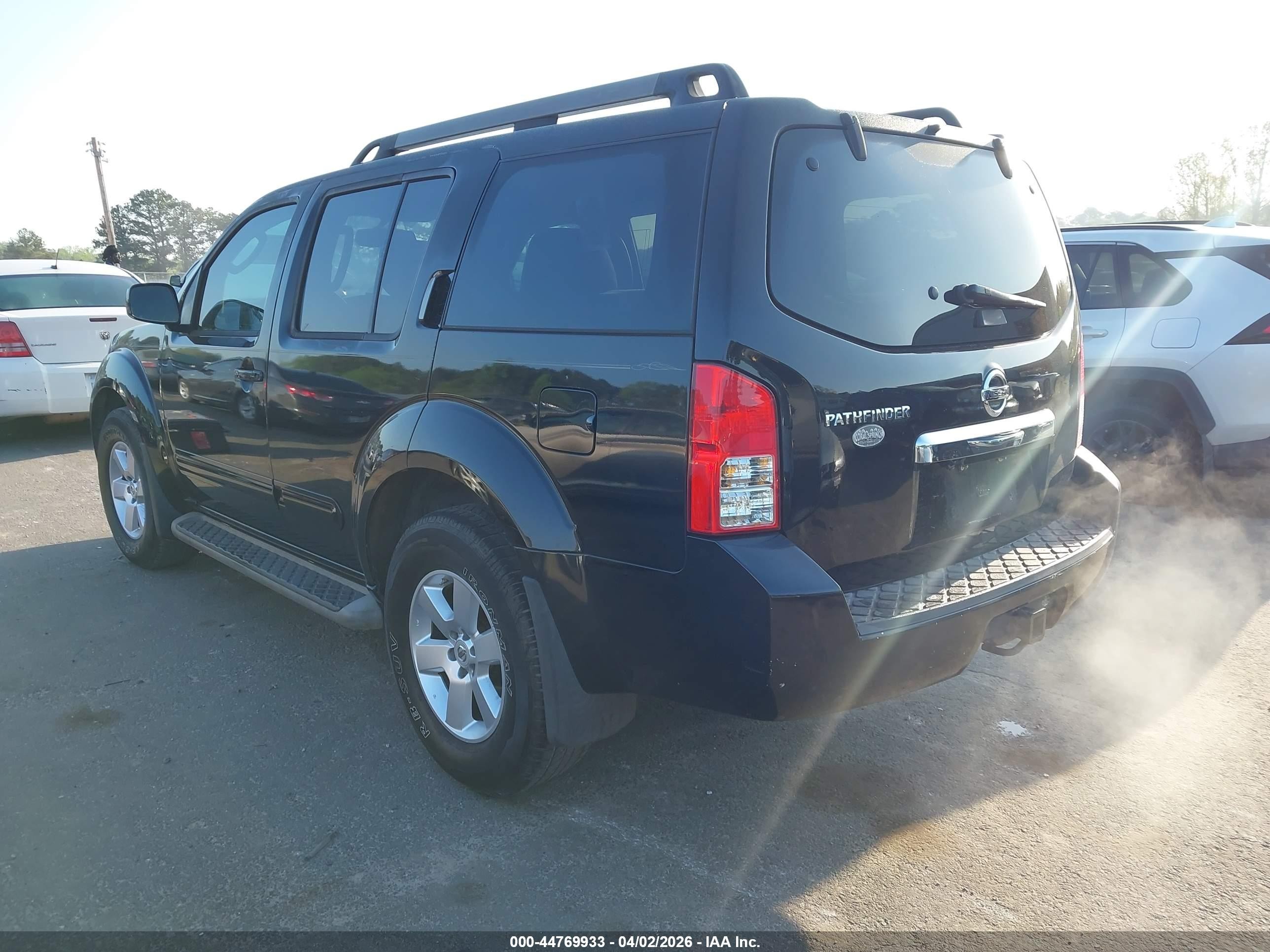 2012 Nissan Pathfinder Sv Черный vin: 5N1AR1NNXCC636346