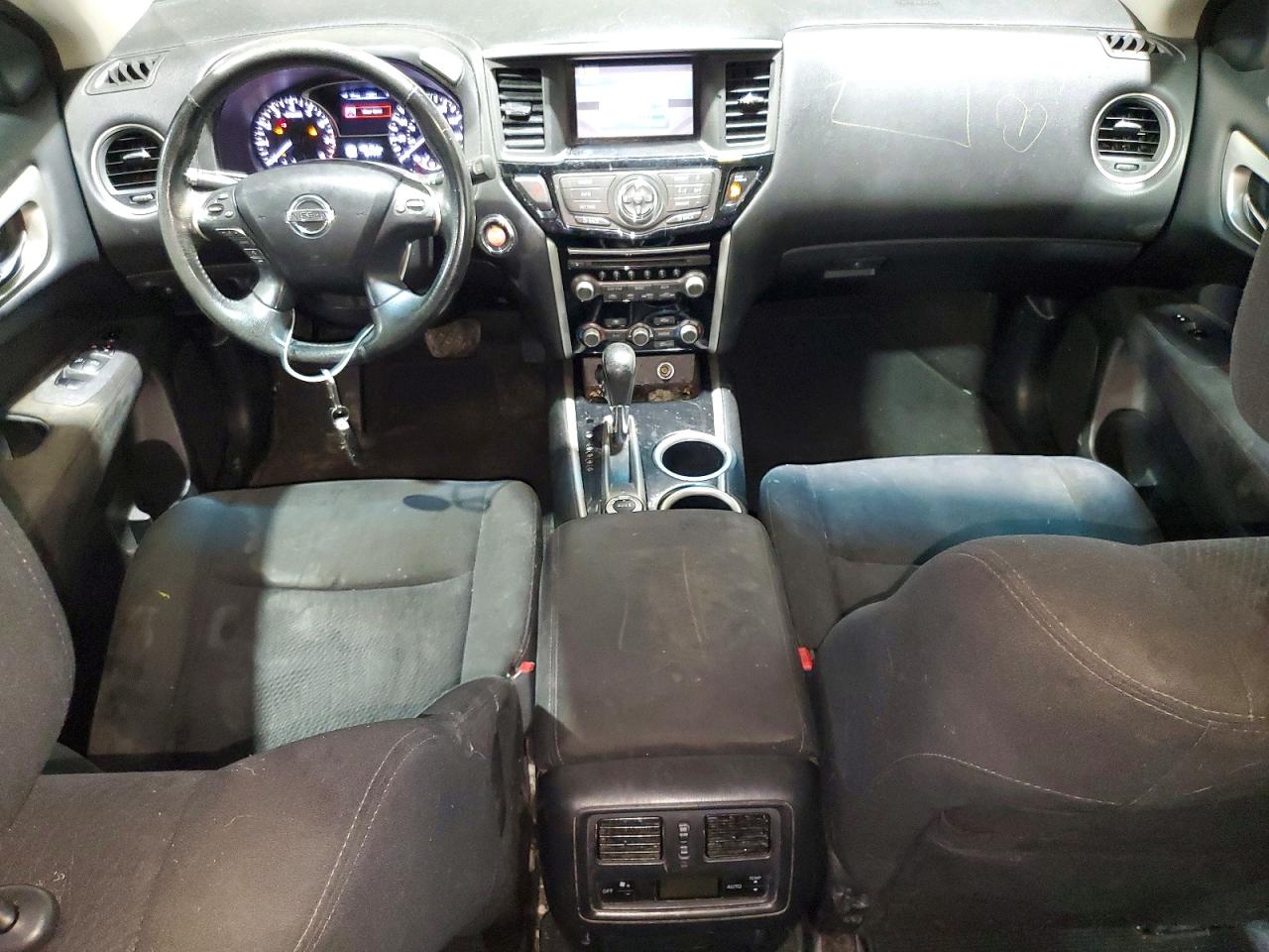 2013 Nissan Pathfinder S White vin: 5N1AR2MM0DC600875