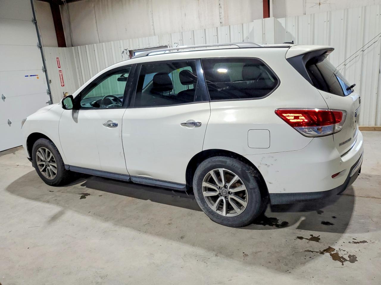 2013 Nissan Pathfinder S White vin: 5N1AR2MM0DC600875