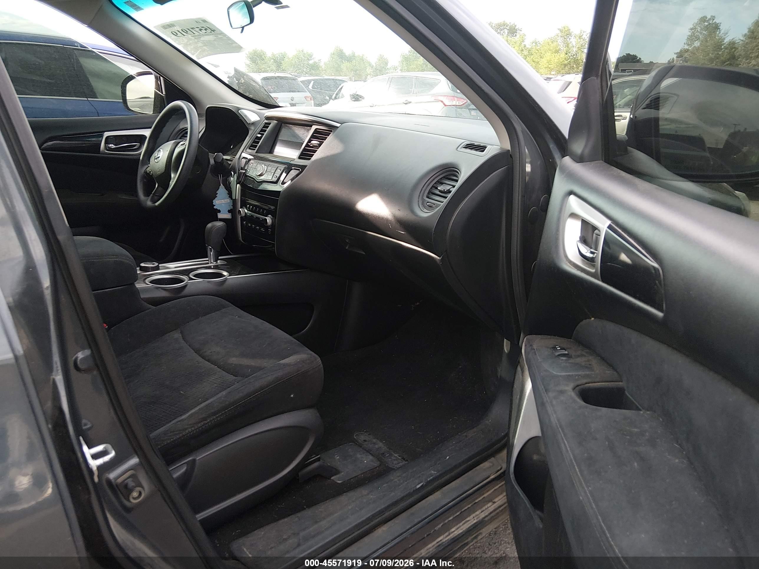 2013 Nissan Pathfinder S Серый vin: 5N1AR2MM0DC616767